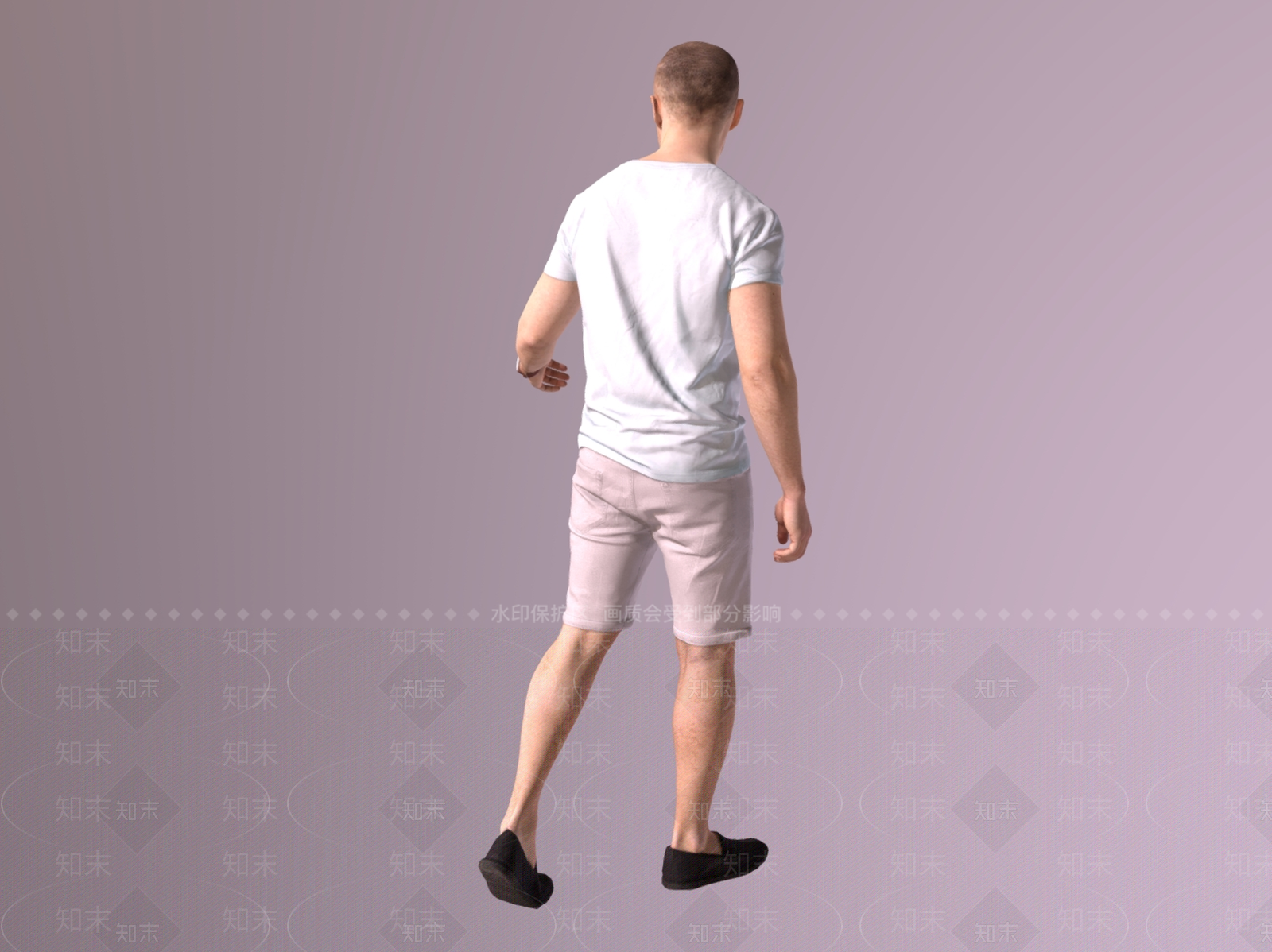 男士夏季日常穿搭SU模型下载【ID:1160496350】