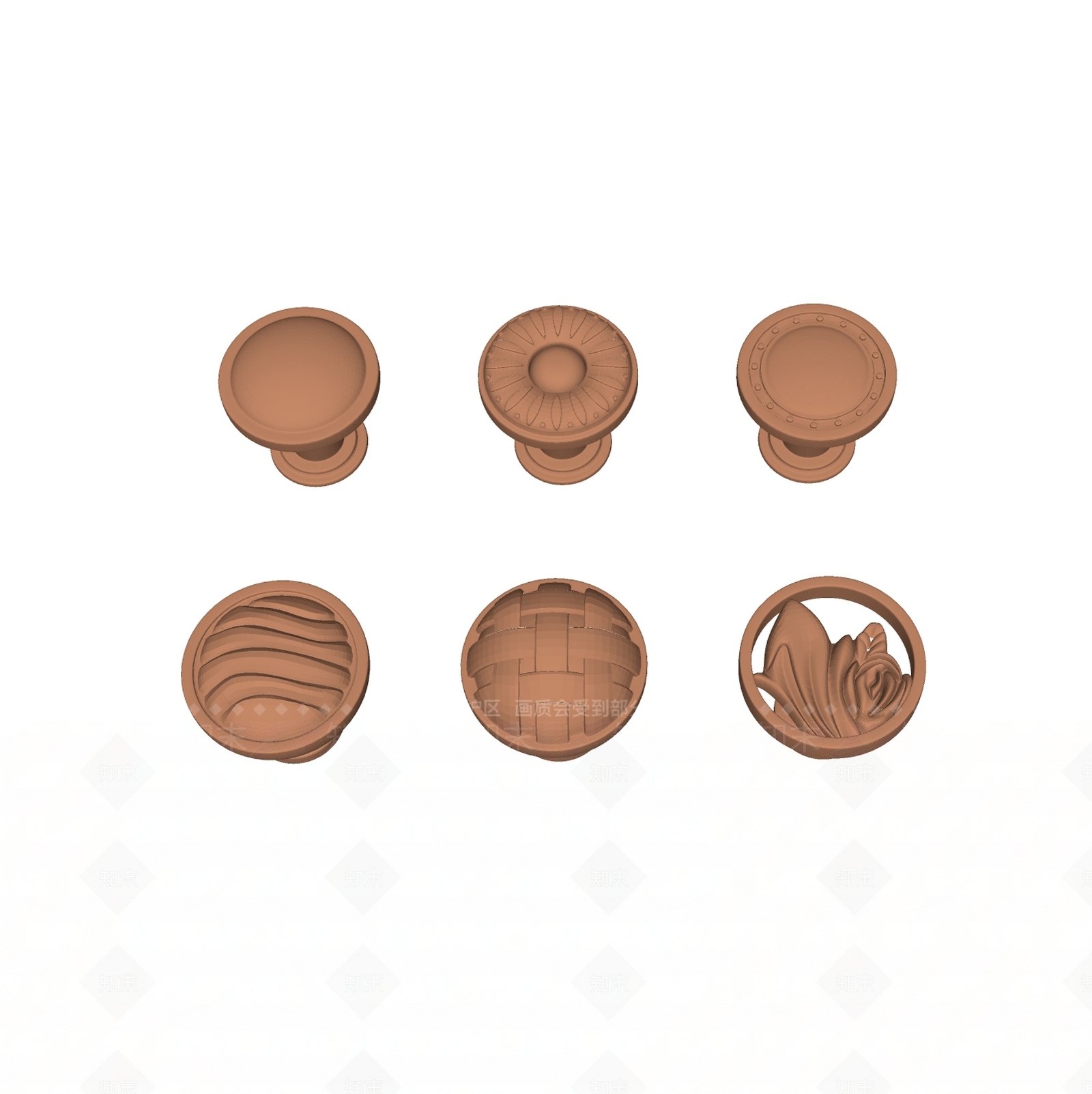 欧式轻奢柜子拉手SU模型下载【ID:1160498195】