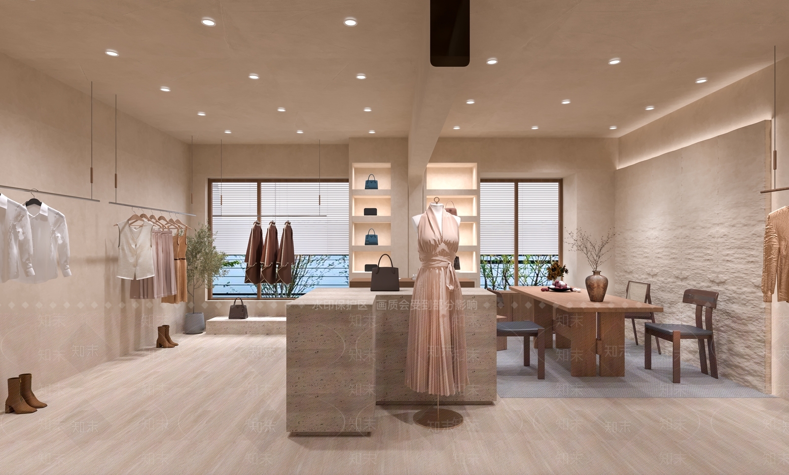 侘寂风女装3D模型下载【ID:1160499942】