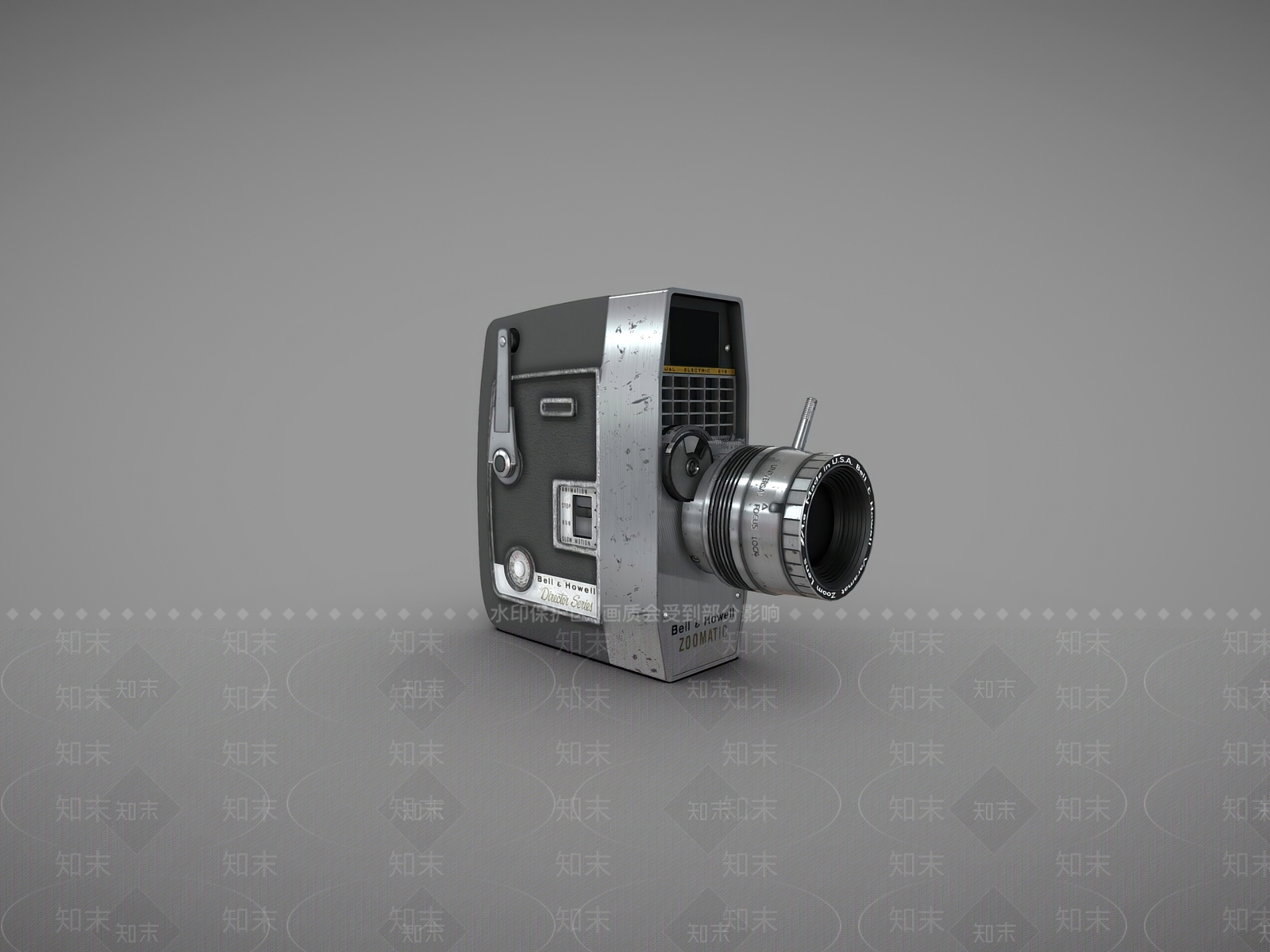 老旧照相机3D模型下载【ID:1160507438】