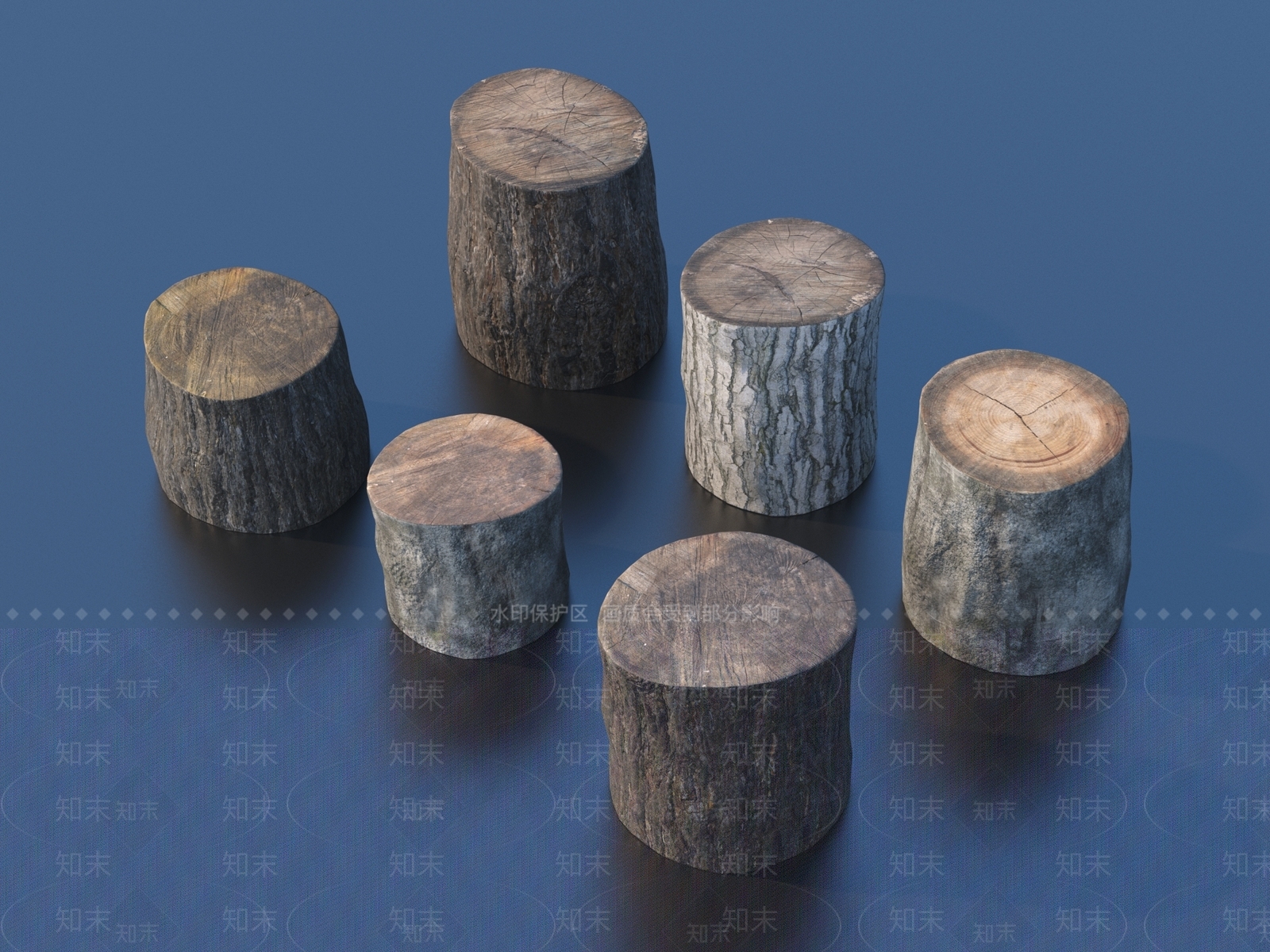 木头3D模型下载【ID:1160510340】