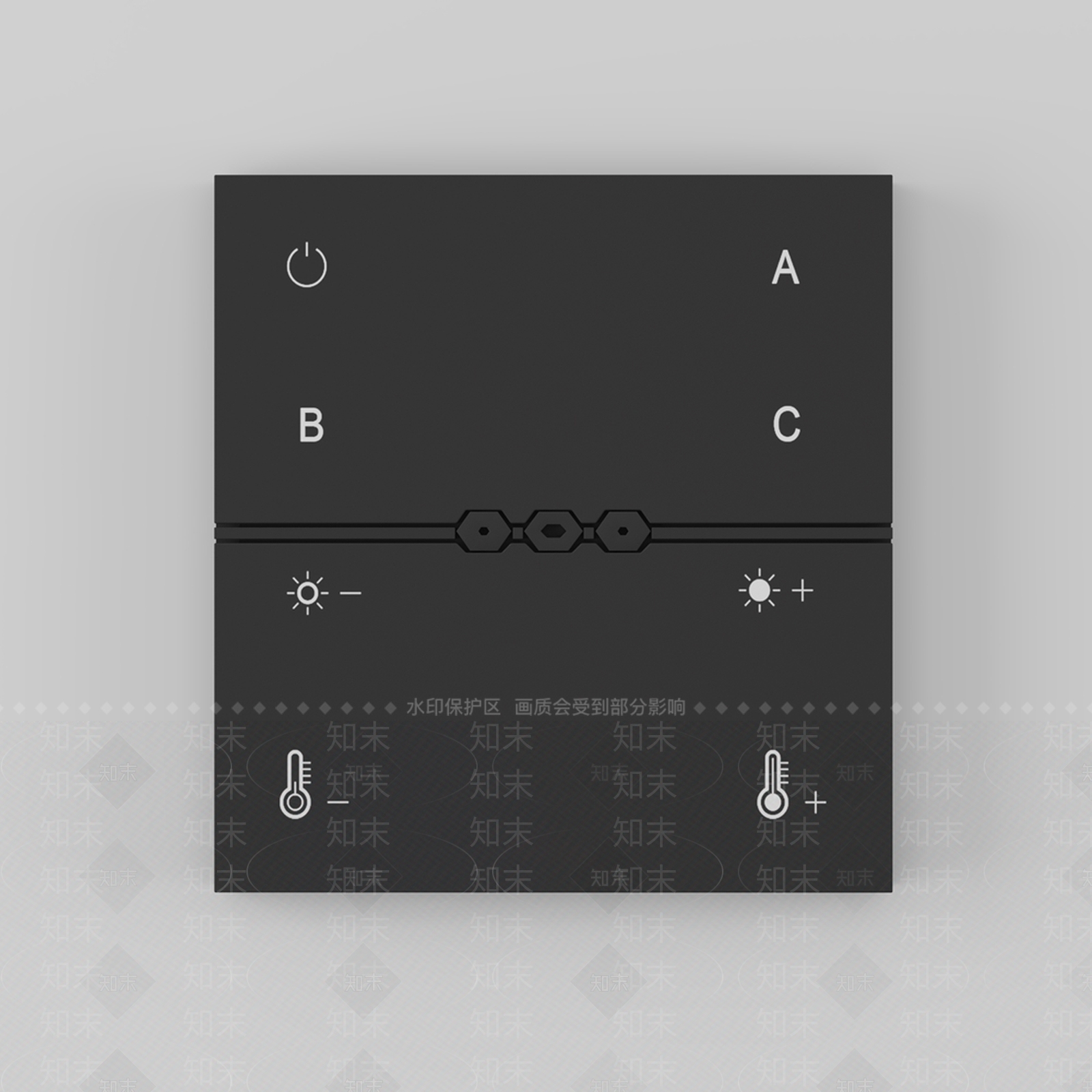 灯光控制面板3D模型下载【ID:1160514749】