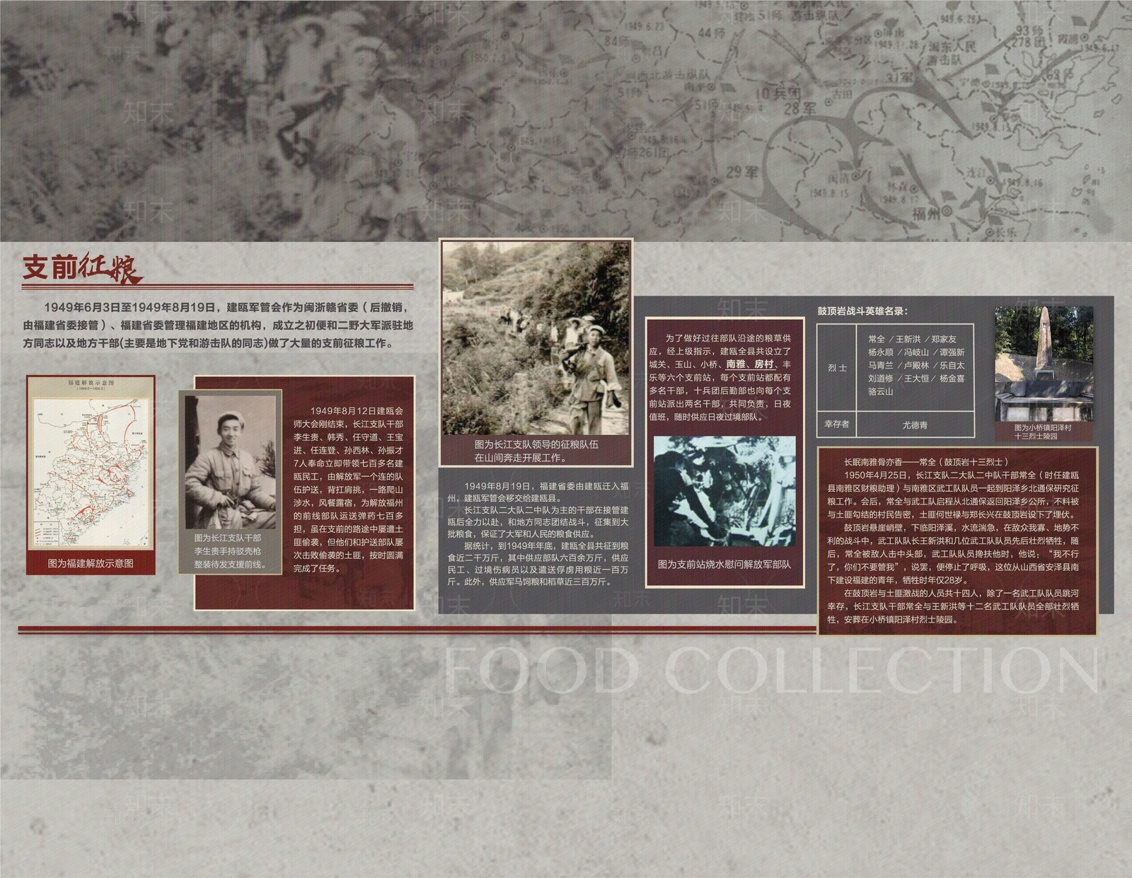 现代博物馆展厅红色历史文化墙贴图下载【ID:1160528127】