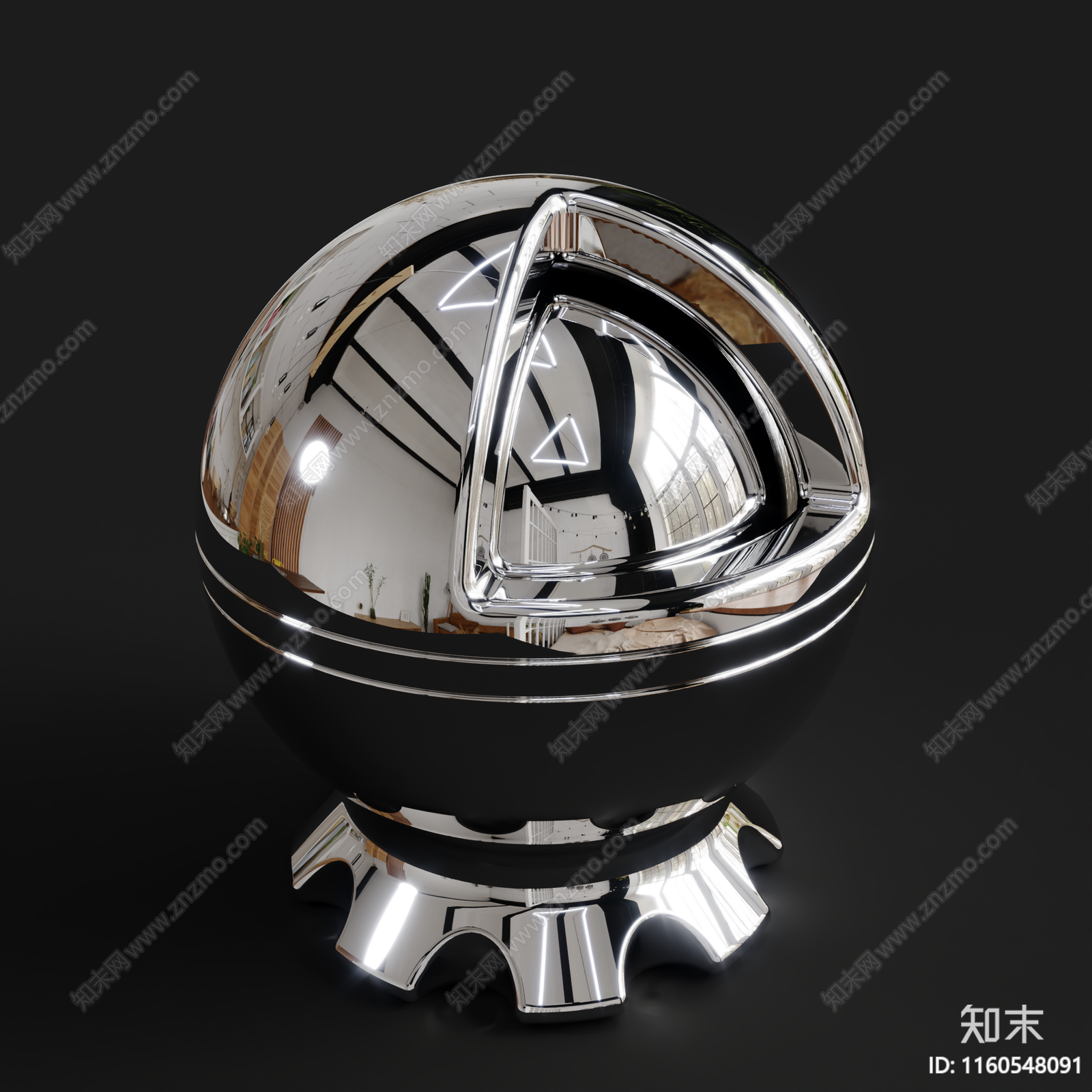 银色镜子贴图下载【ID:1160548091】