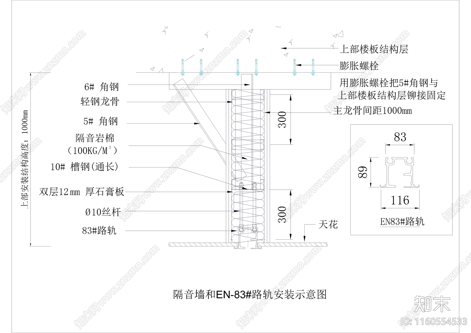 移动旋转屏风活动墙面隔断节点图cad施工图下载【ID:1160554533】