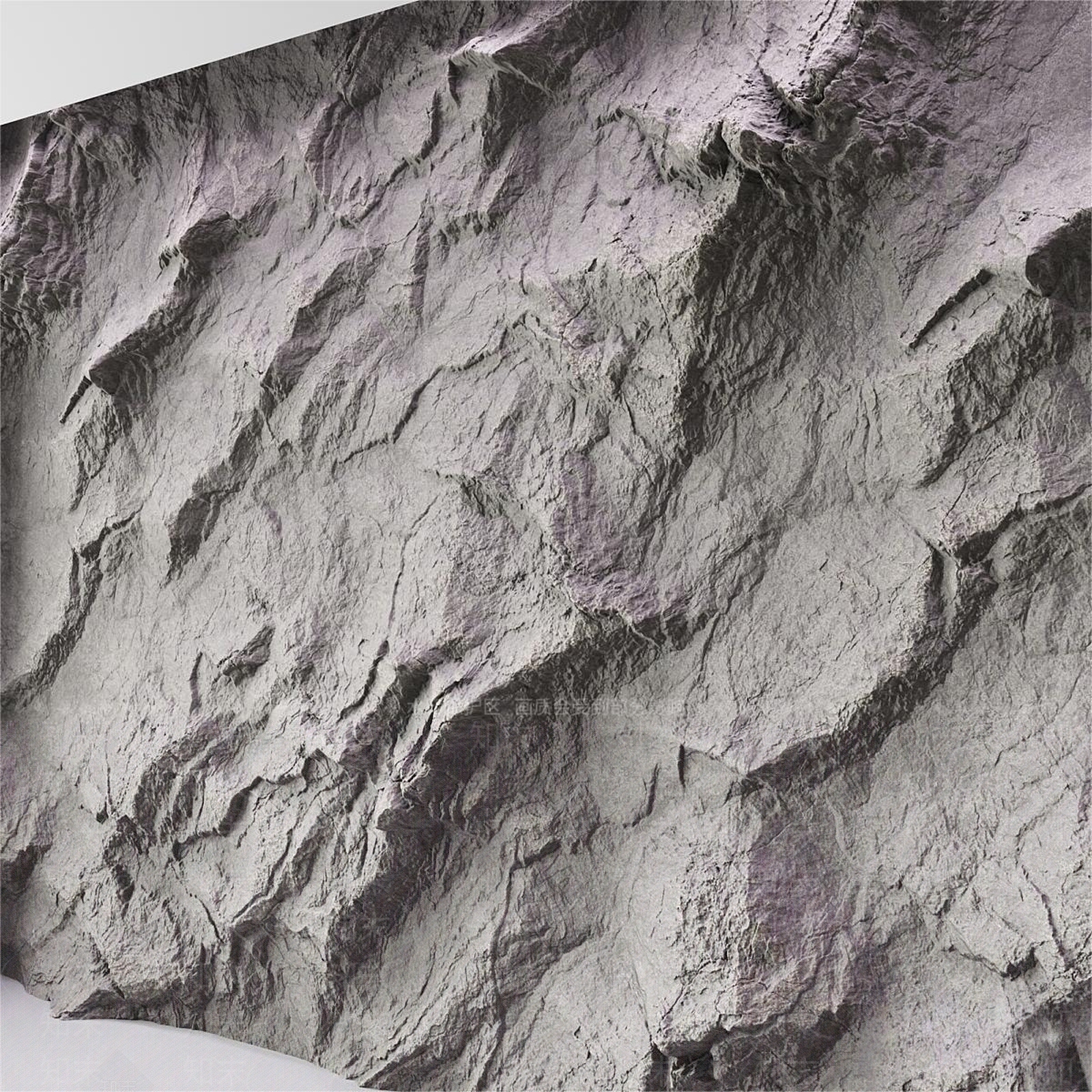 现代岩石文化石背景墙3D模型下载【ID:1160566062】