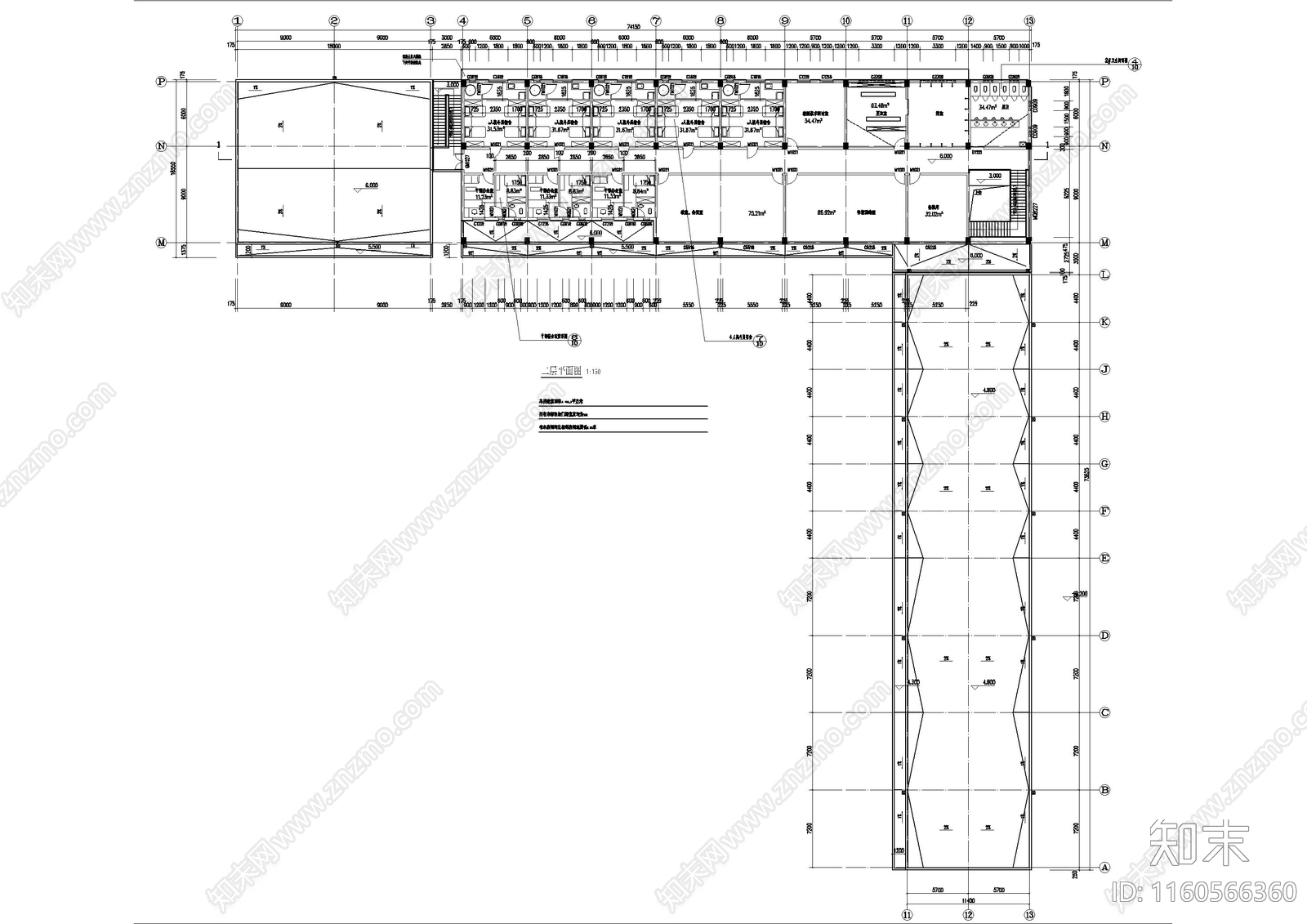 消防救援综合楼建筑施工图下载【ID:1160566360】