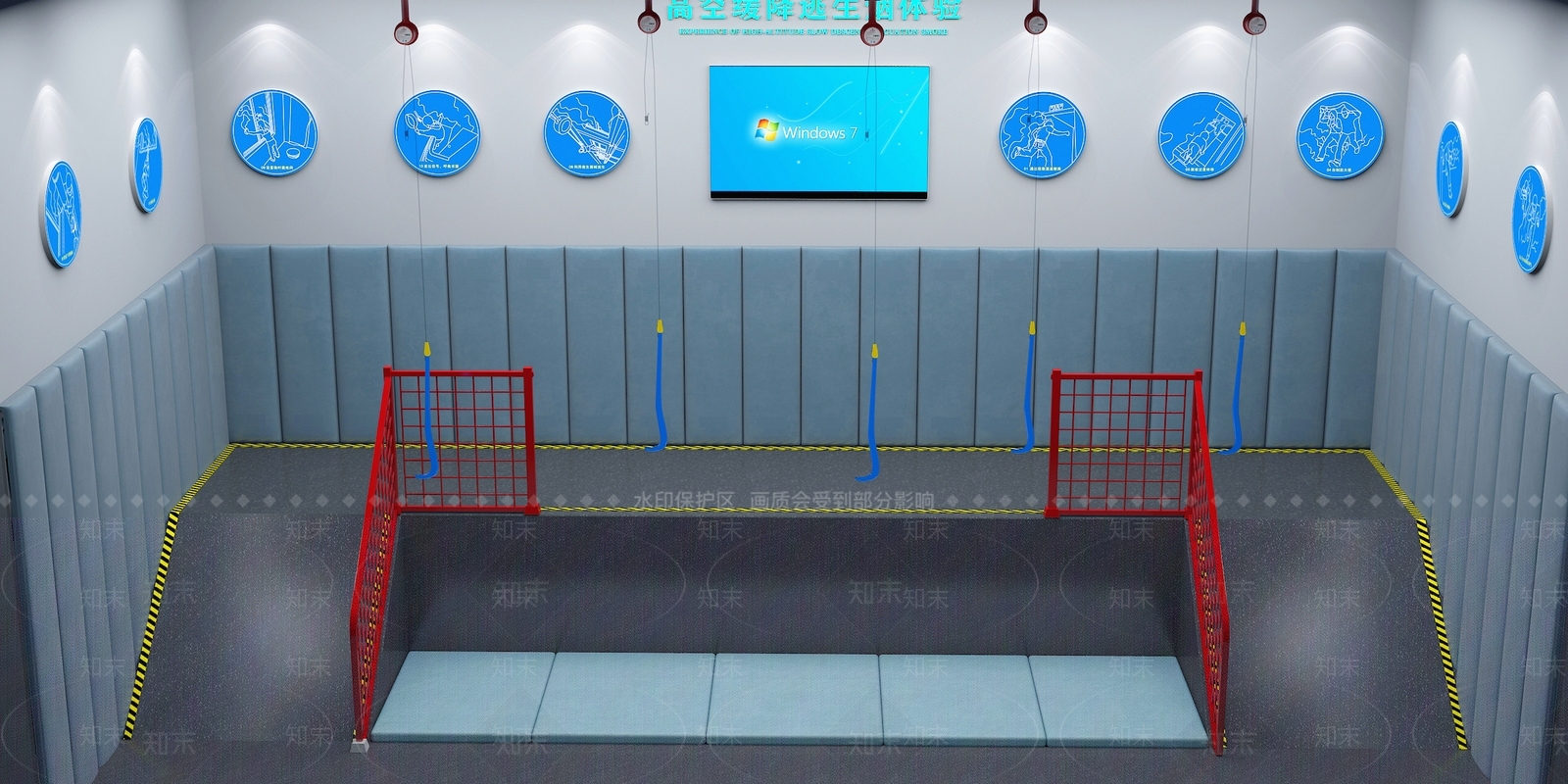 现代高空缓降逃生SU模型下载【ID:1161008703】