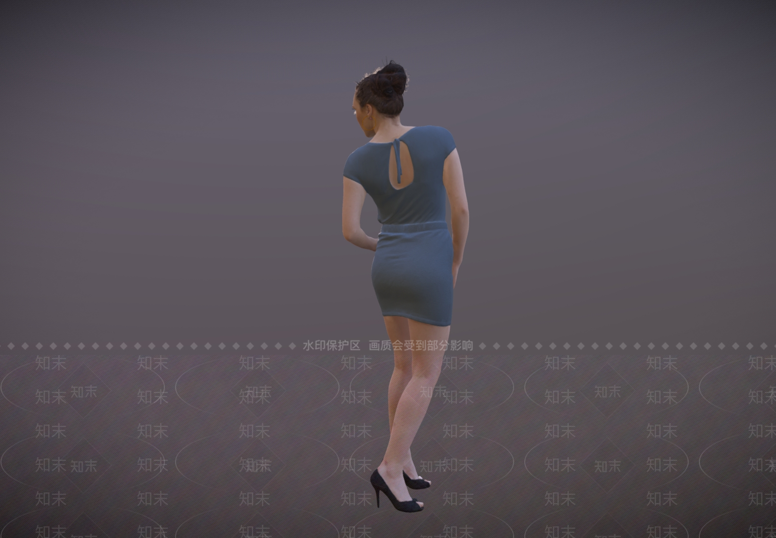 商务站姿女人SU模型下载【ID:1160569480】
