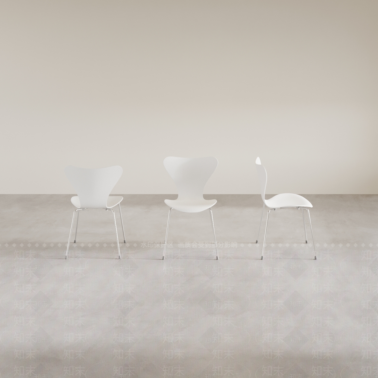 现代椅子3D模型下载【ID:1160570625】