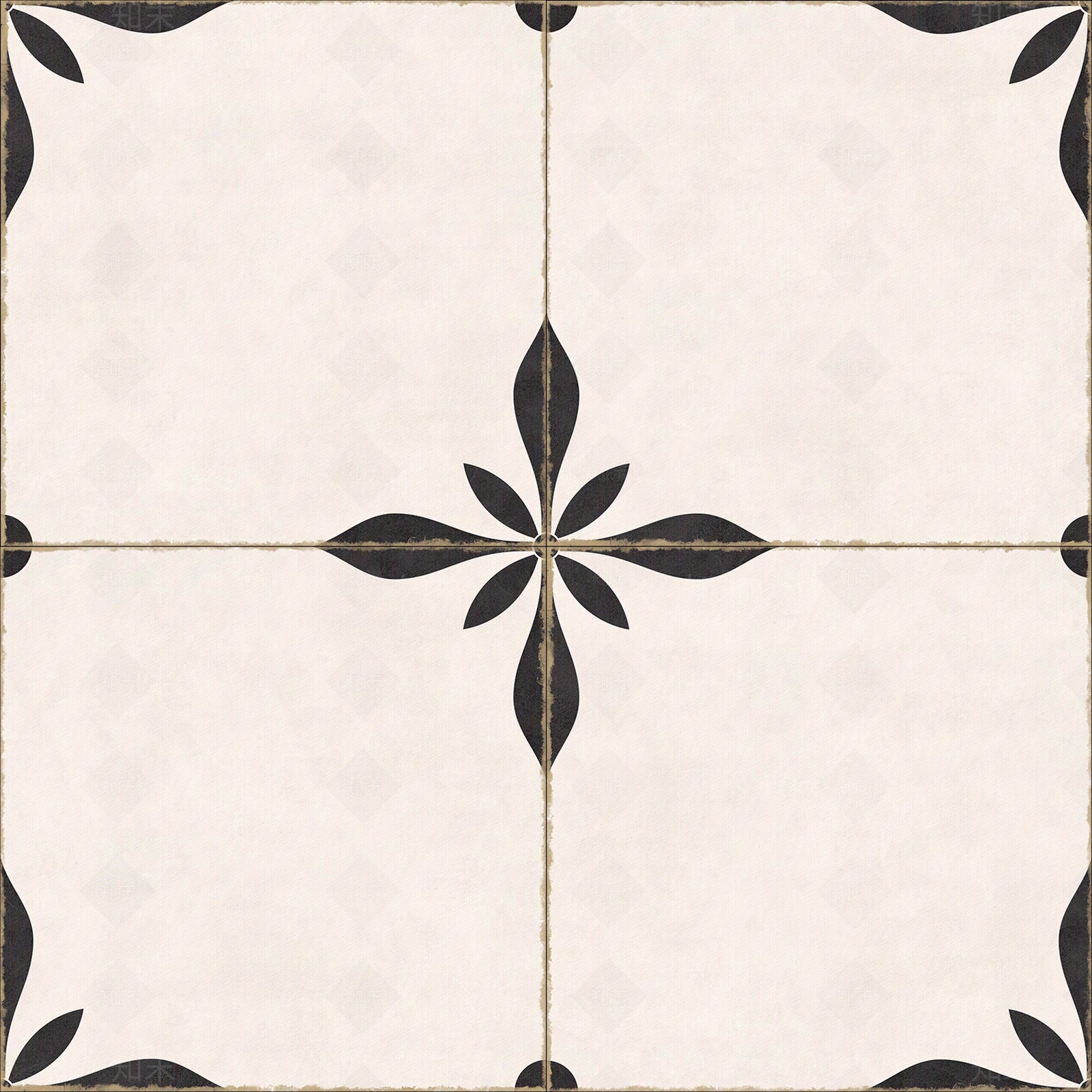 米白简易小花砖贴图下载【ID:1160578616】