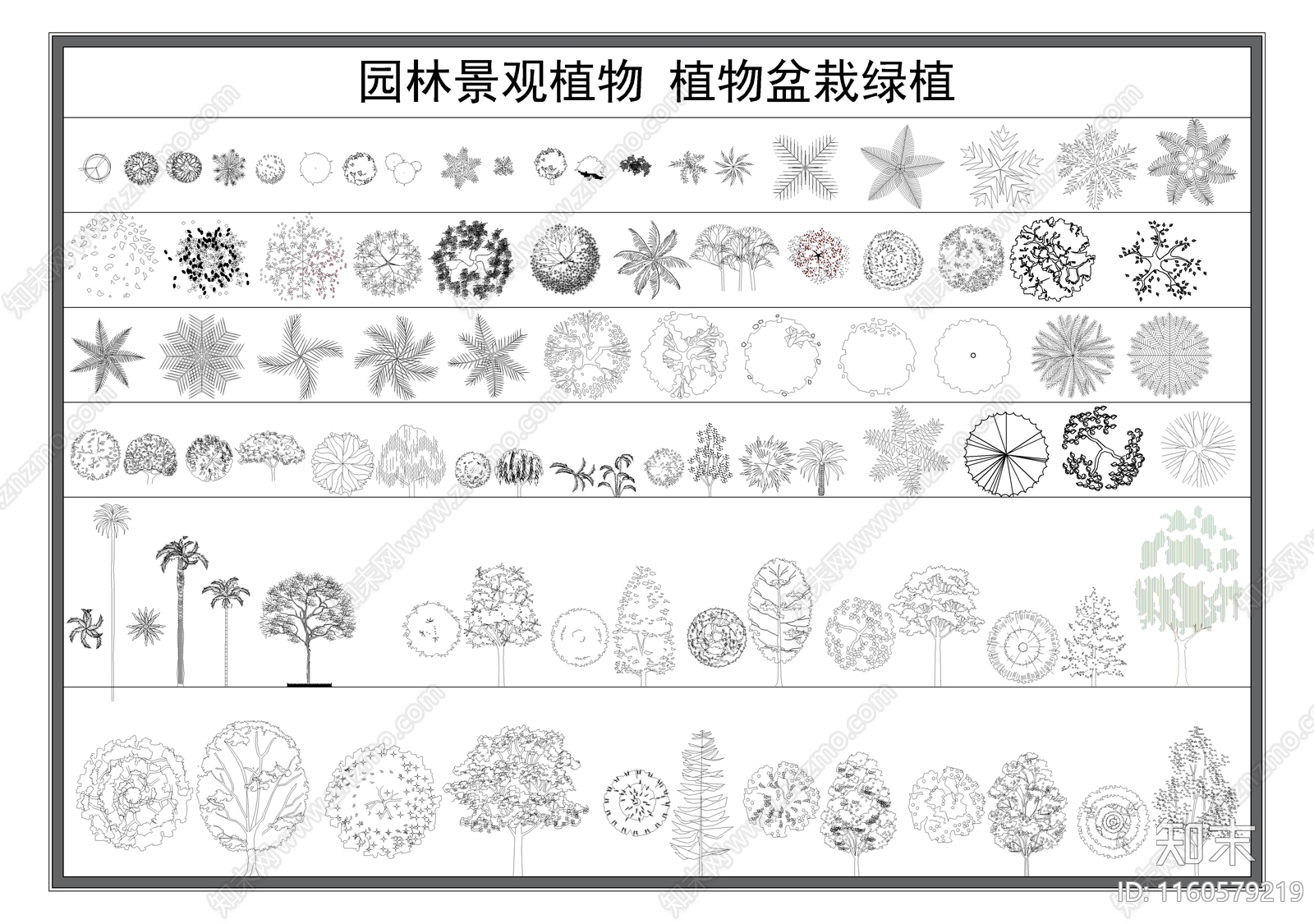 绿植施工图下载【ID:1160579219】