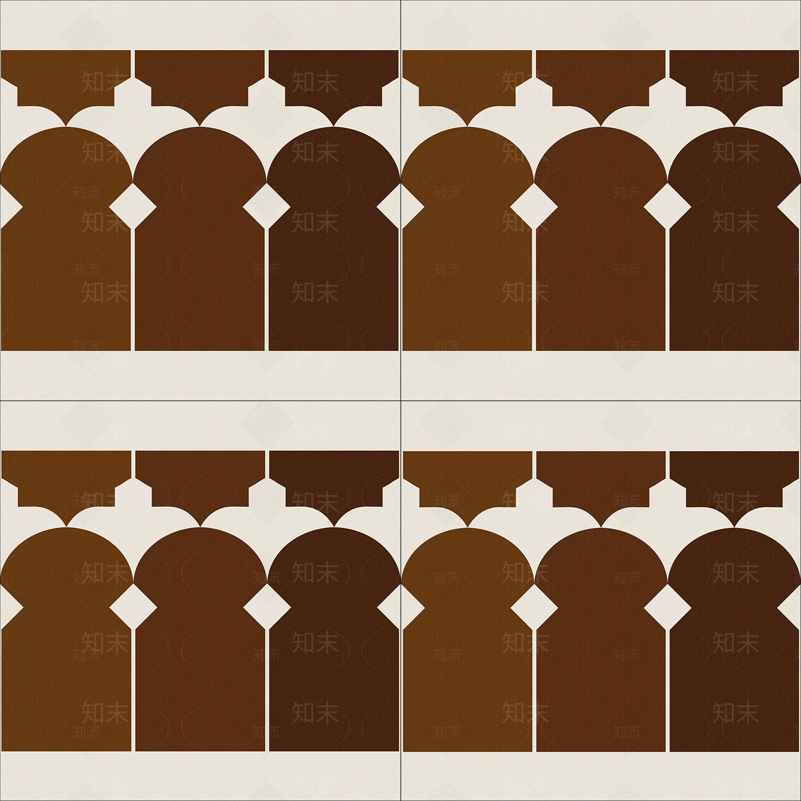 咖色米白色小花砖贴图下载【ID:1160579511】