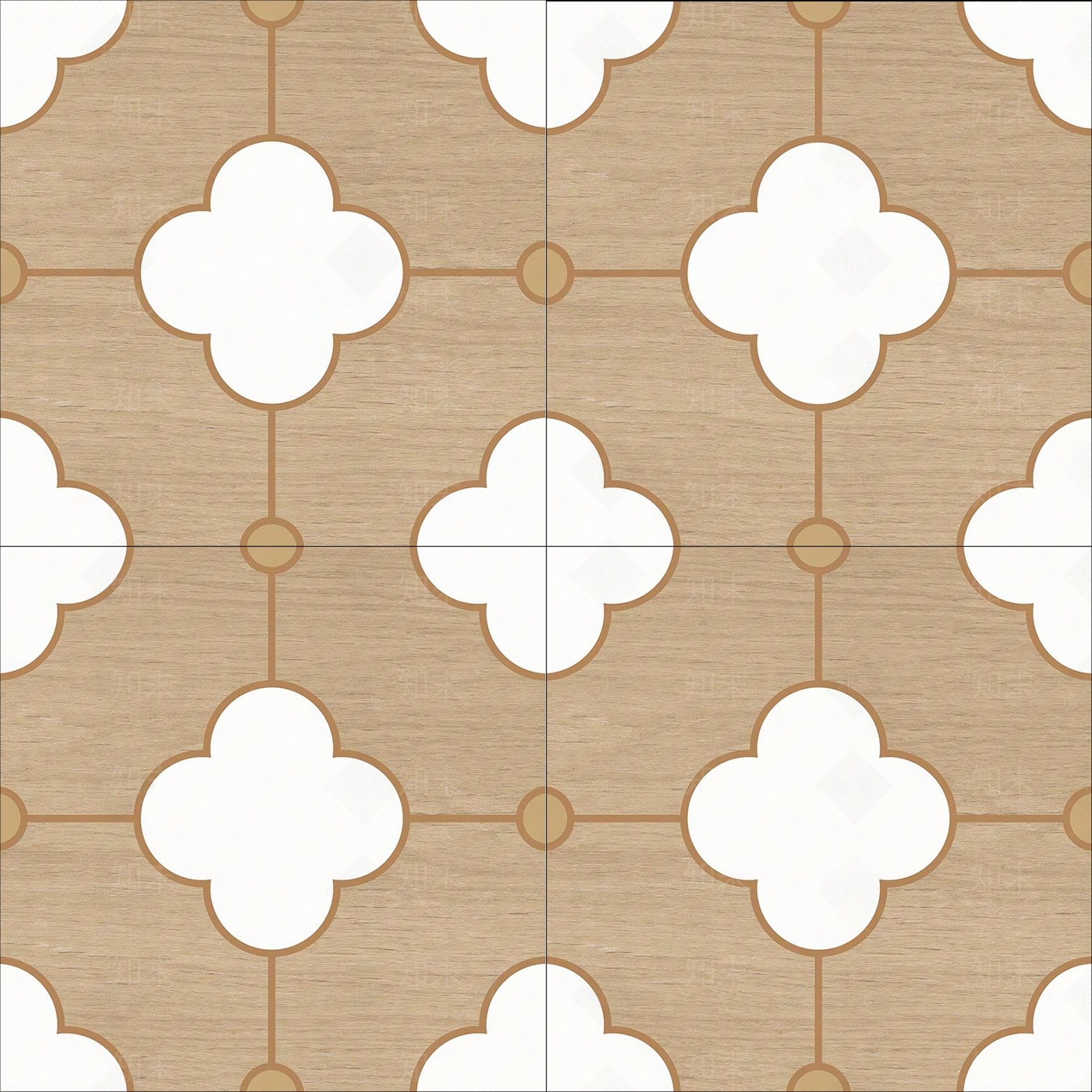 木色小花砖贴图下载【ID:1160583786】