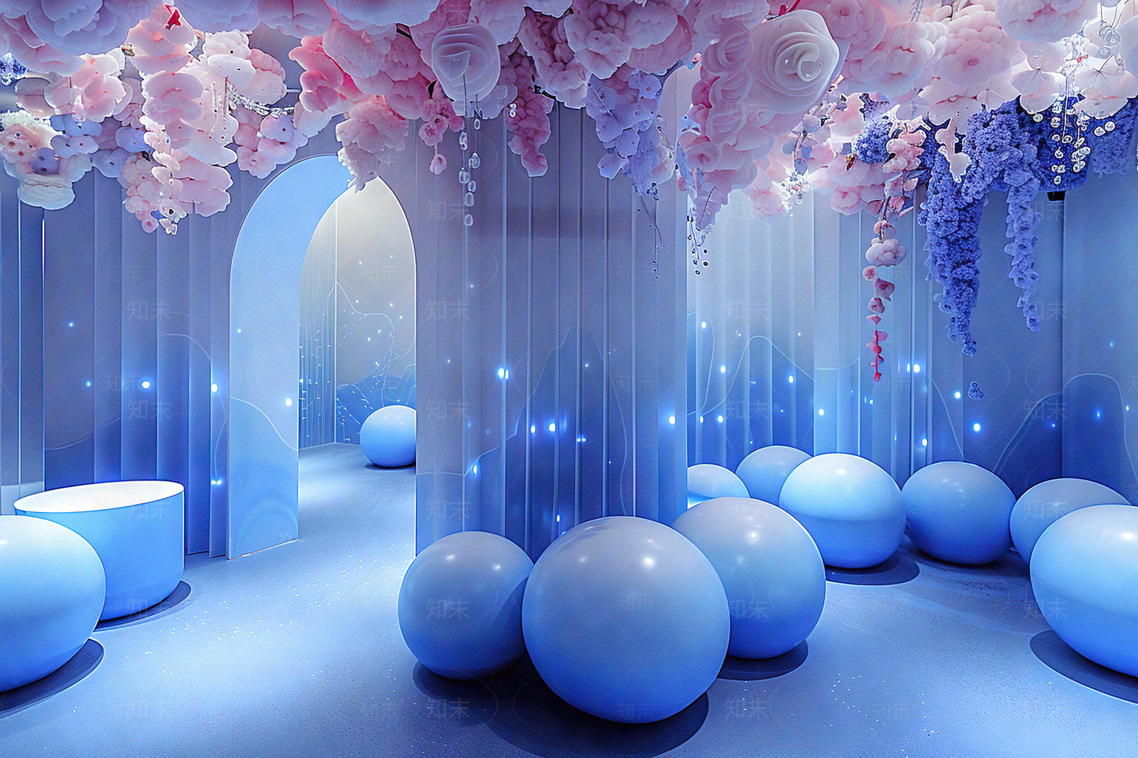 儿童梦幻活动空间内景贴图下载【ID:1160586951】