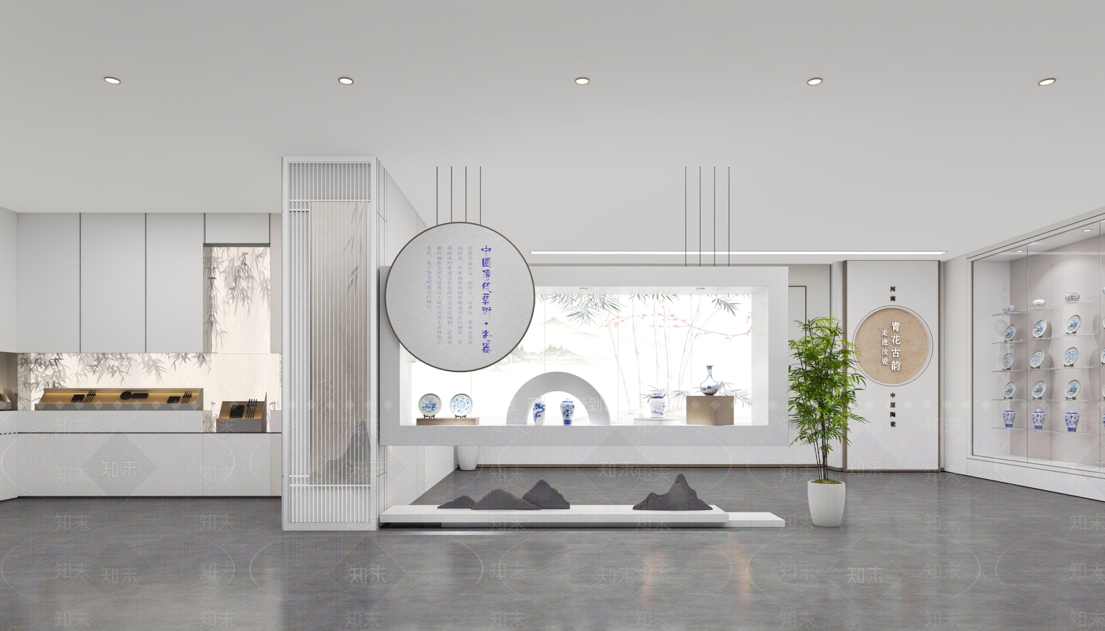 现代文化陶瓷博物馆3D模型下载【ID:1160591206】