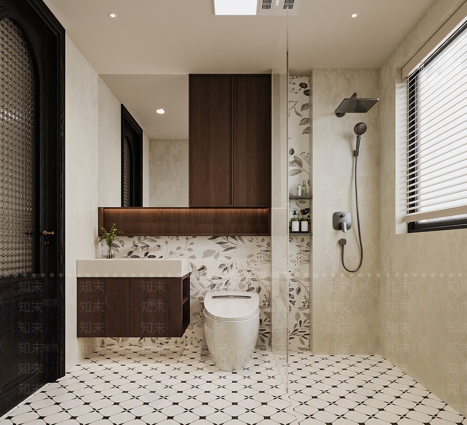 现代北欧卫生间3D模型下载【ID:1160614178】