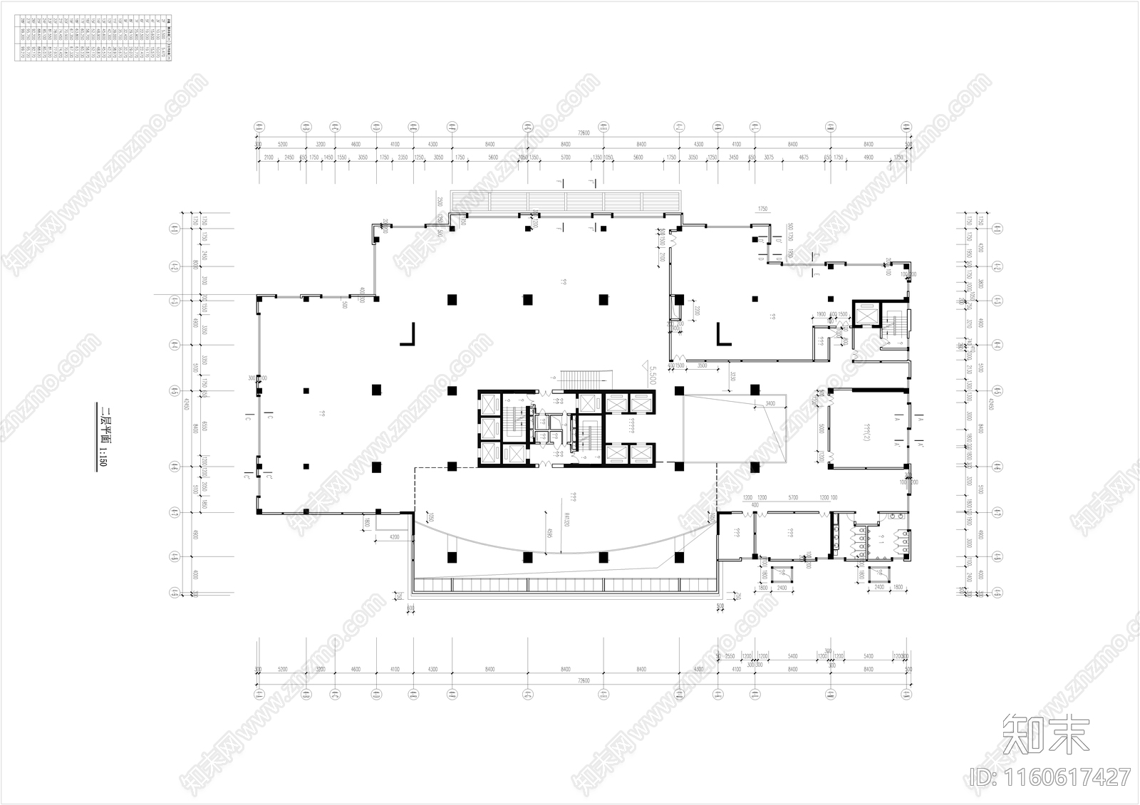 某二十五层大型酒店cad施工图下载【ID:1160617427】