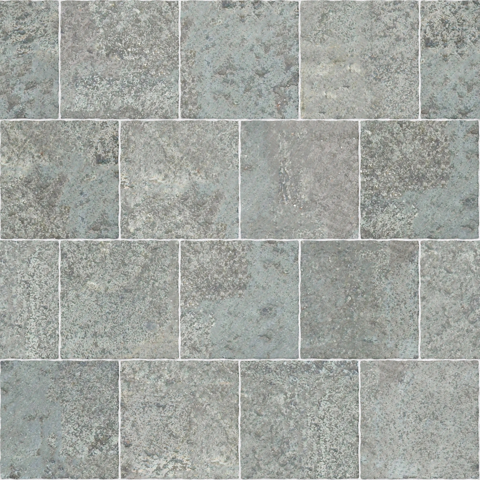 无缝工字拼青色石纹仿古砖贴图下载【ID:1160617990】