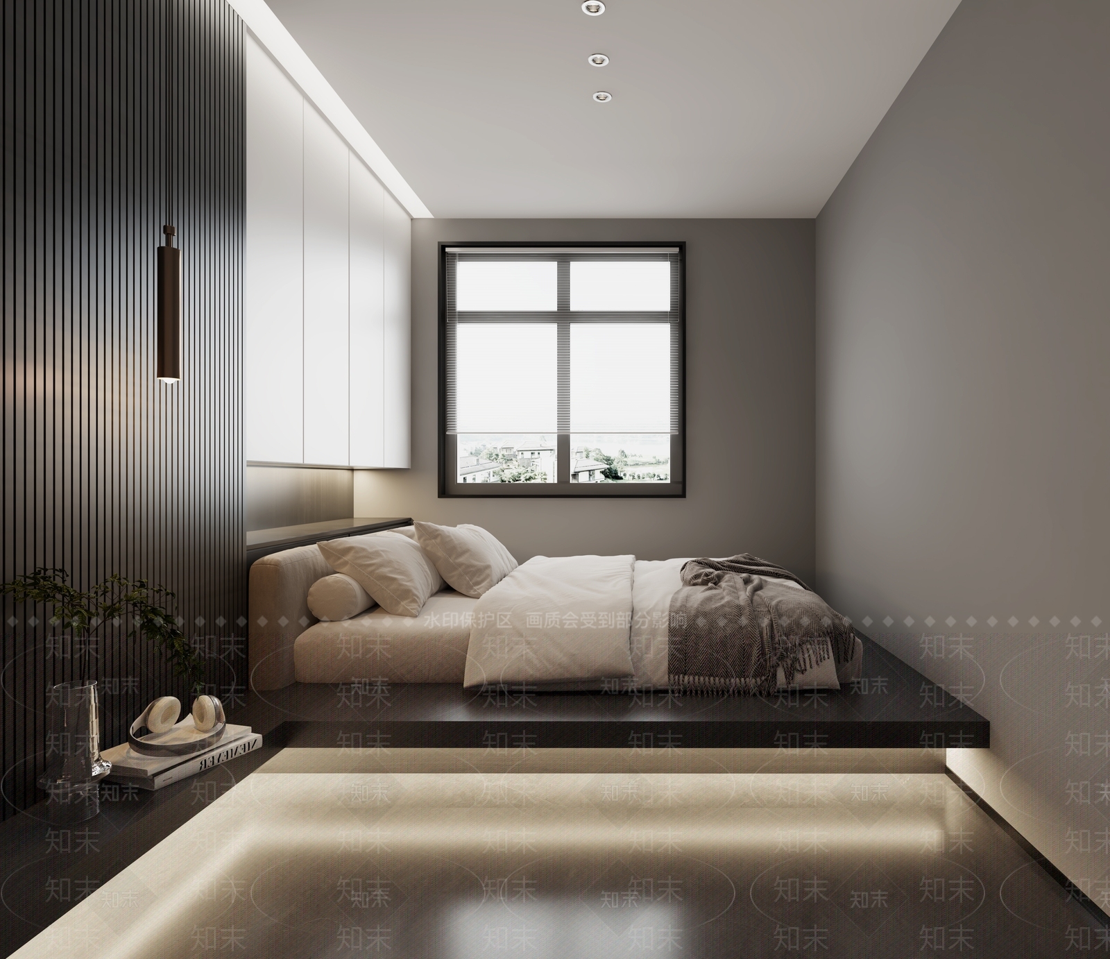 现代卧室3D模型下载【ID:1160621314】
