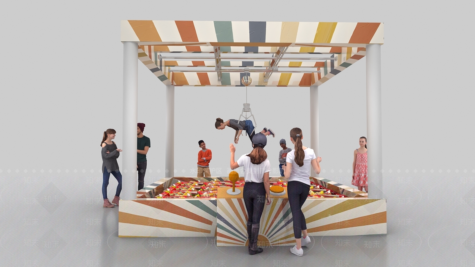 现代大型抓娃娃机3D模型下载【ID:1160628665】