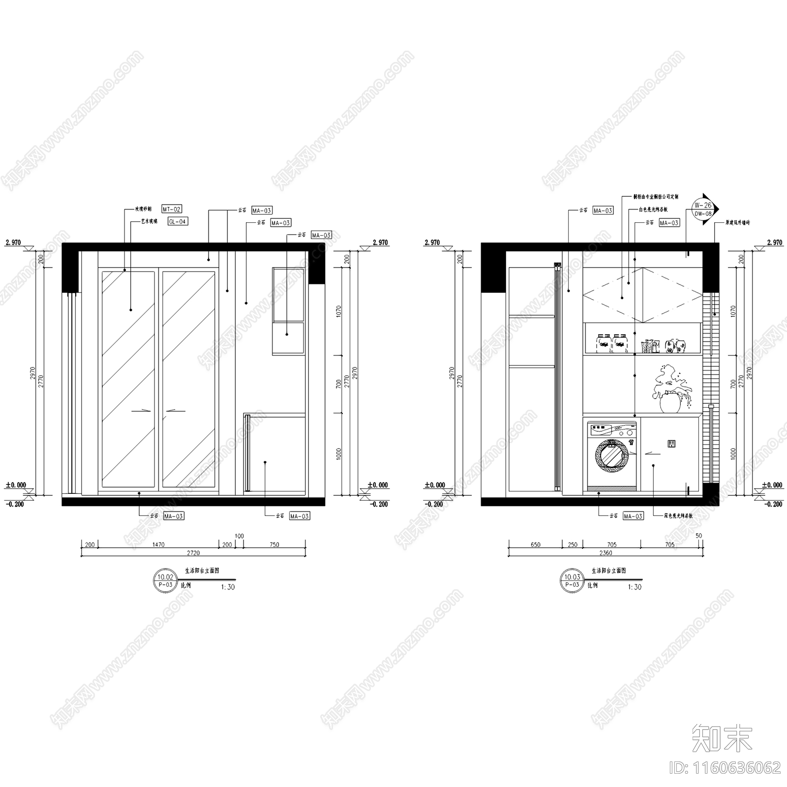 现代简约鸿荣源壹方中心玖誉大平层室内家装cad施工图下载【ID:1160636062】