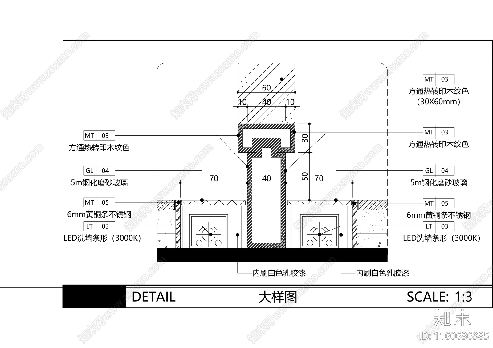 屏风和装饰品节点大样图cad施工图下载【ID:1160636985】
