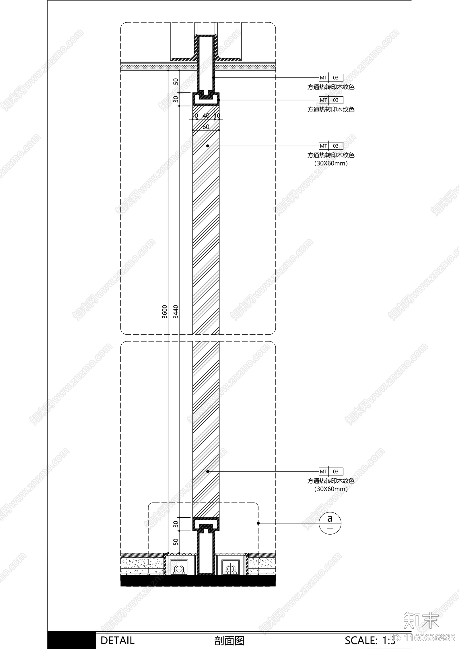屏风和装饰品节点大样图cad施工图下载【ID:1160636985】