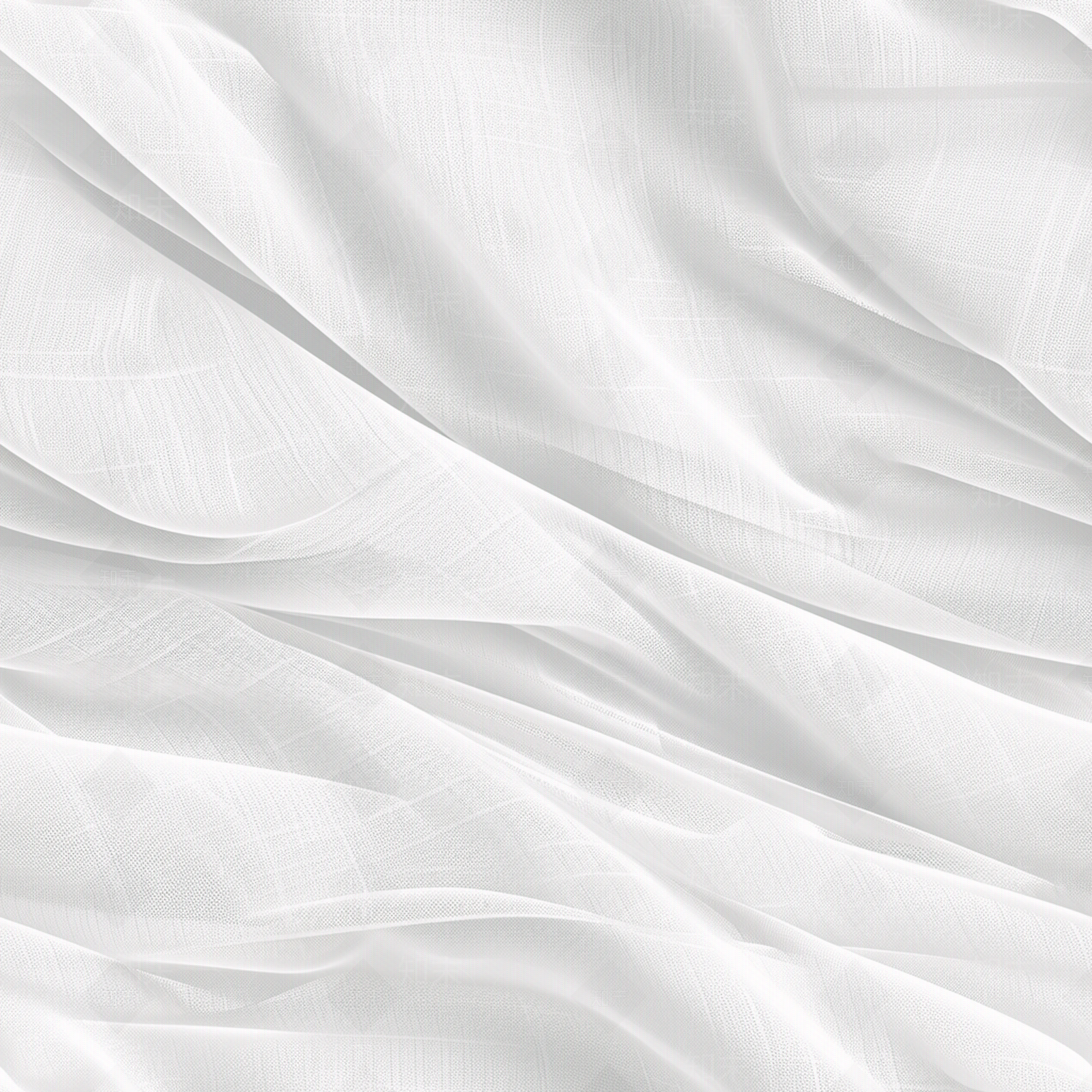 无缝白色纱褶皱布纹贴图下载【ID:1160641249】
