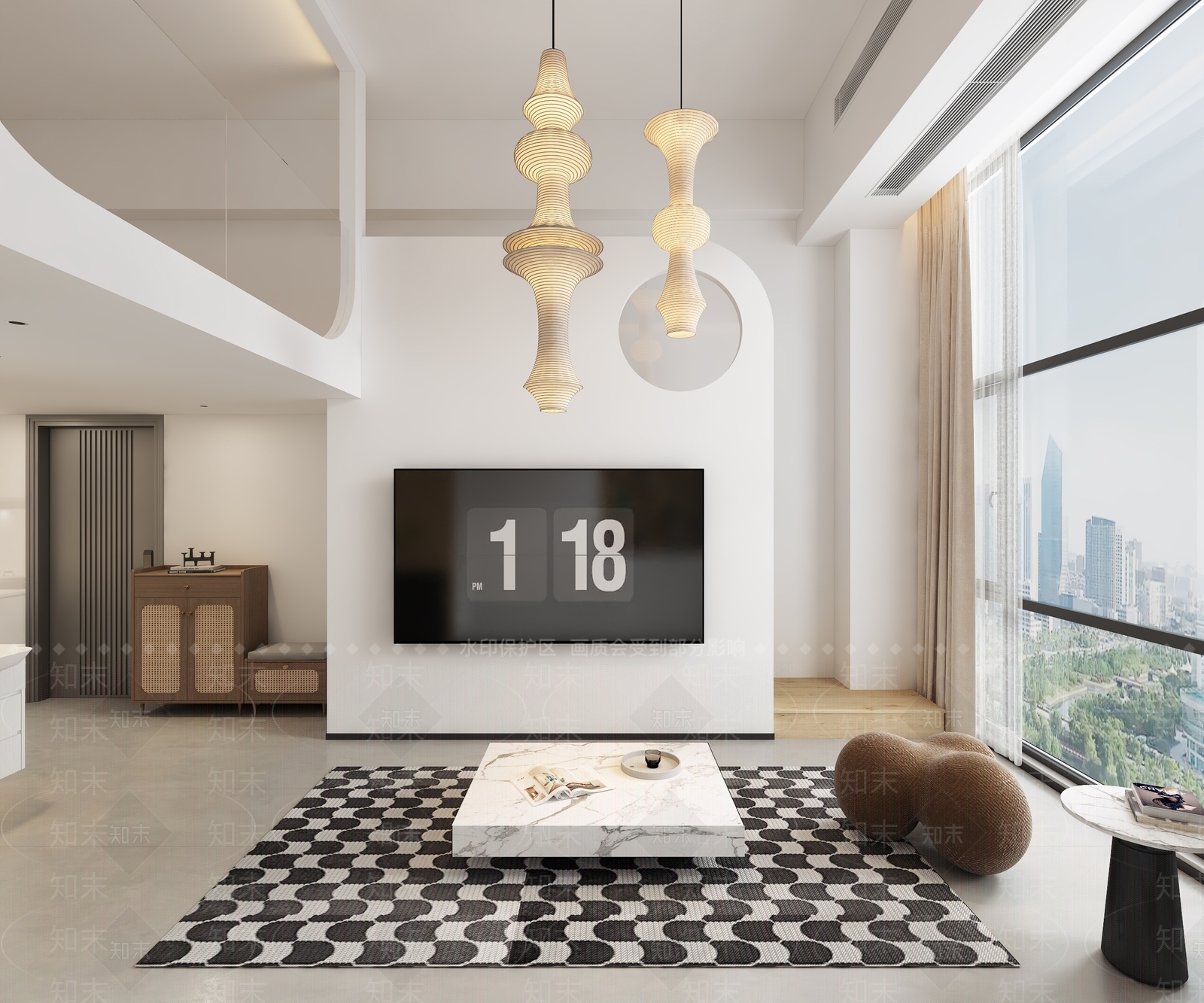 现代公寓3D模型下载【ID:1160645170】