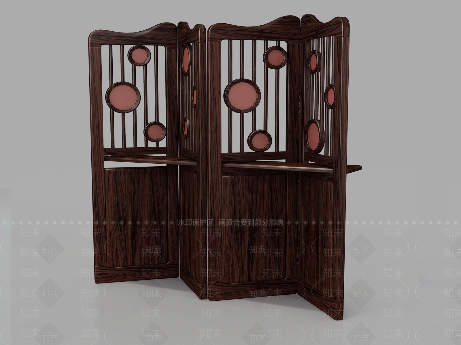 现代书架3D模型下载【ID:1160650659】