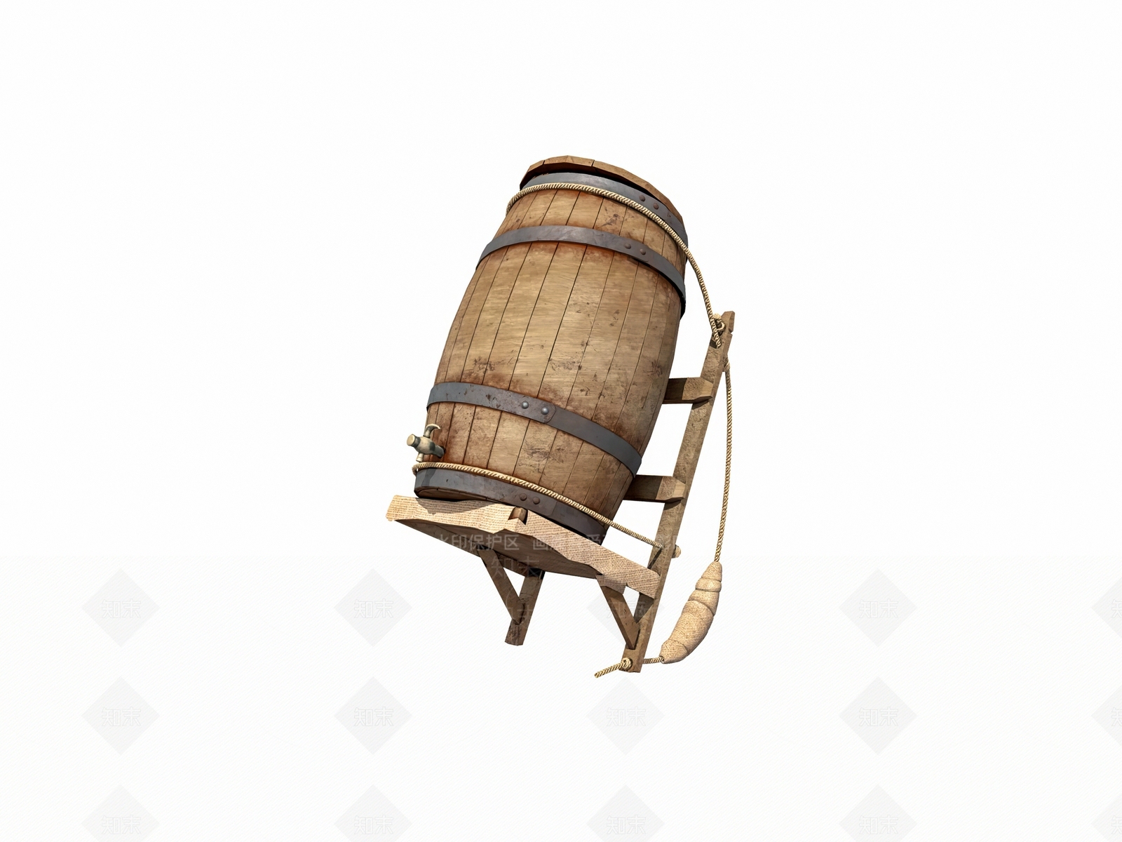 酒具SU模型草图