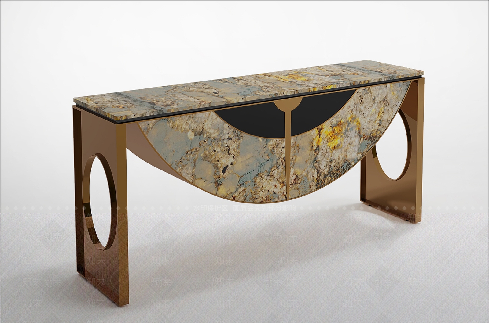 现代潘多拉奢石端景台3D模型下载【ID:1160666224】