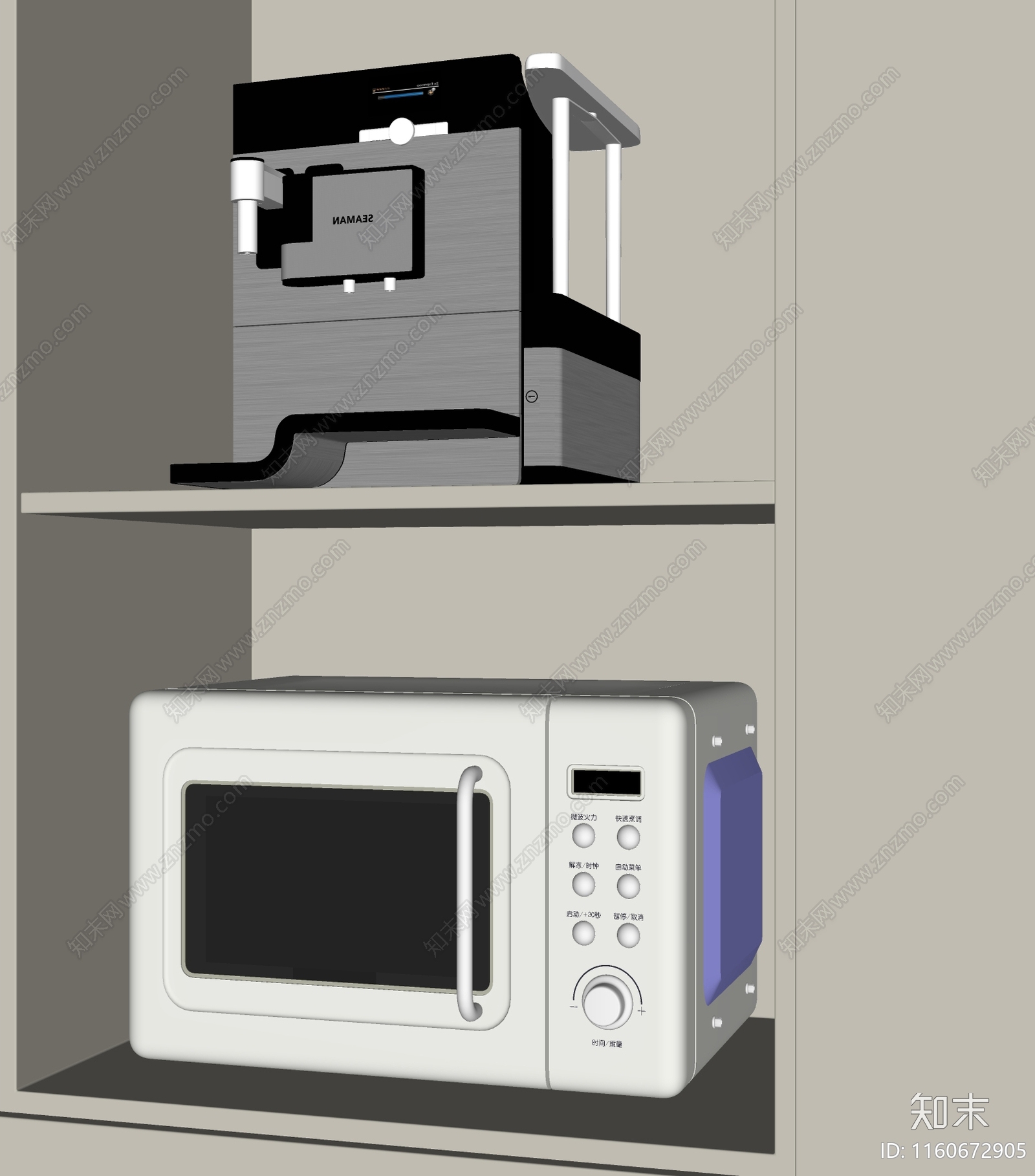 家用电器组合SU模型下载【ID:1160672905】