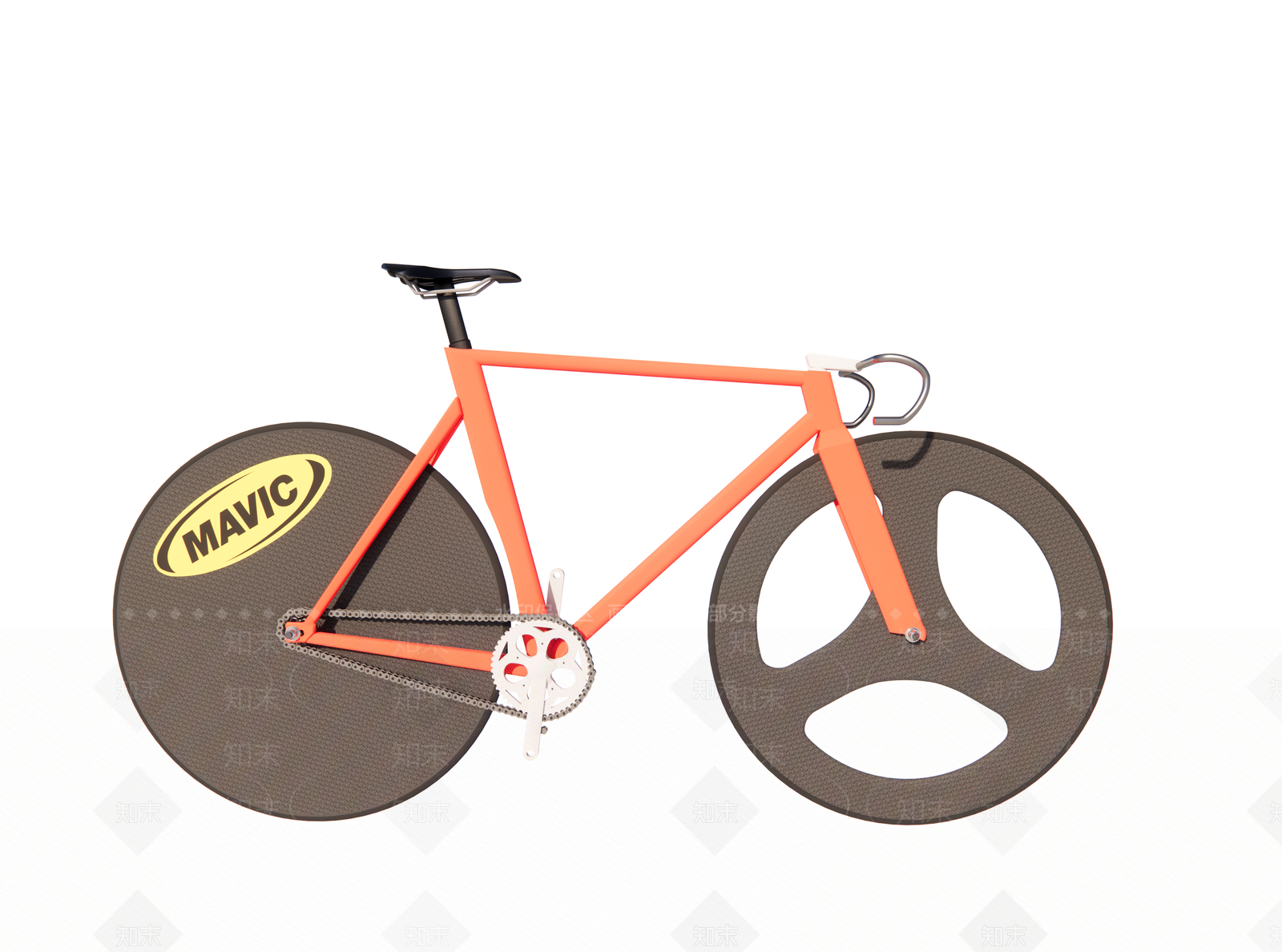 自行车SU模型下载【ID:1160677940】