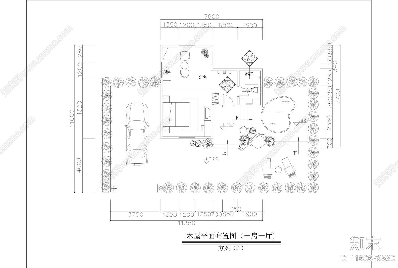 度假村cad施工图下载【ID:1160678530】