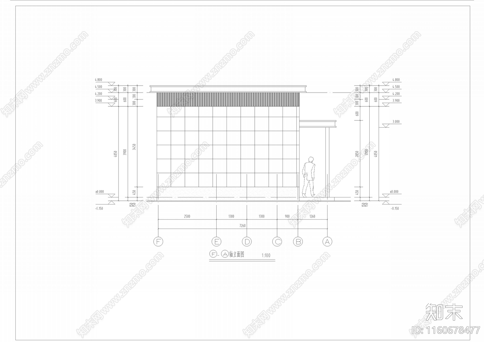 现代公共厕所cad施工图下载【ID:1160678477】
