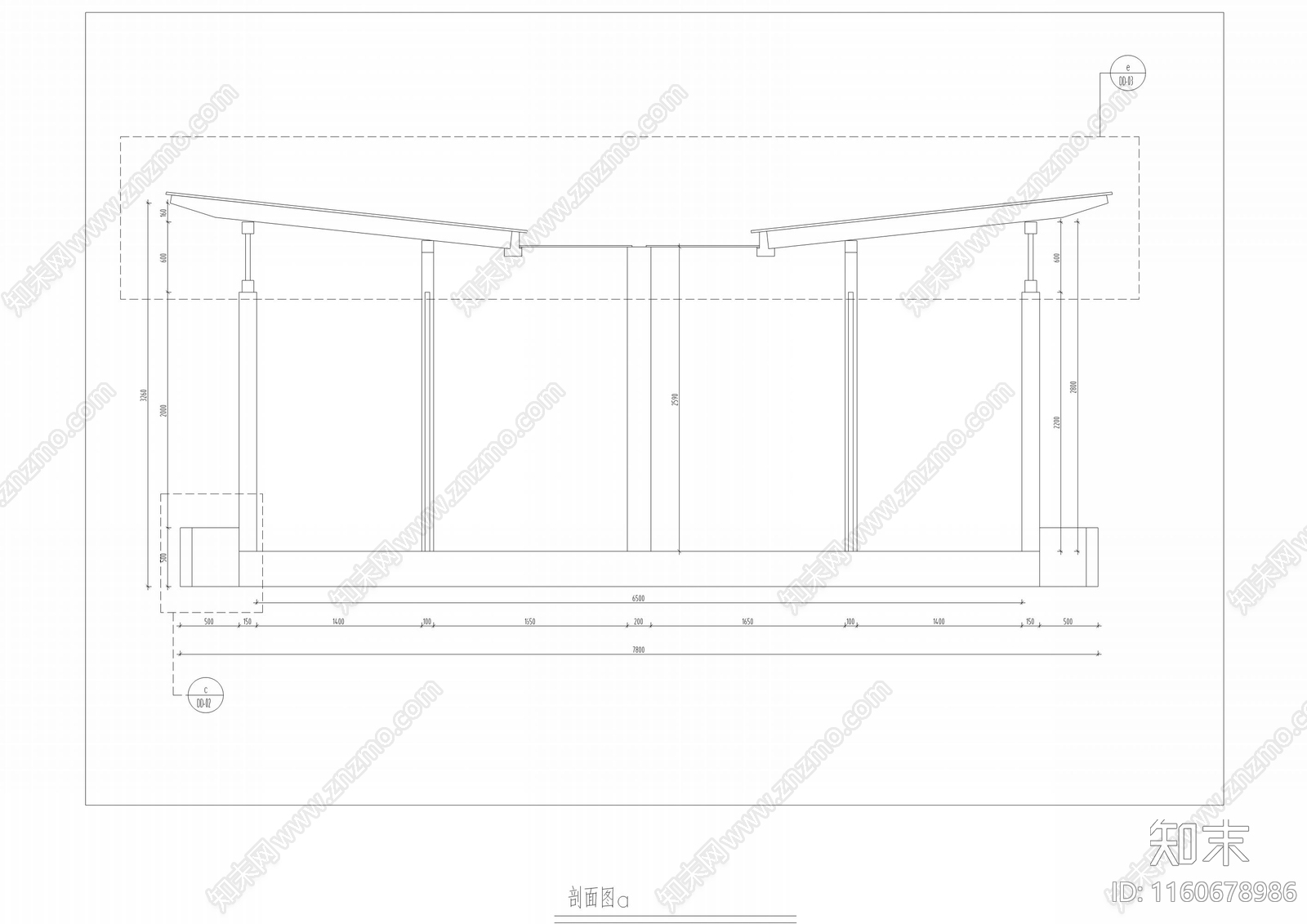 现代公厕cad施工图下载【ID:1160678986】