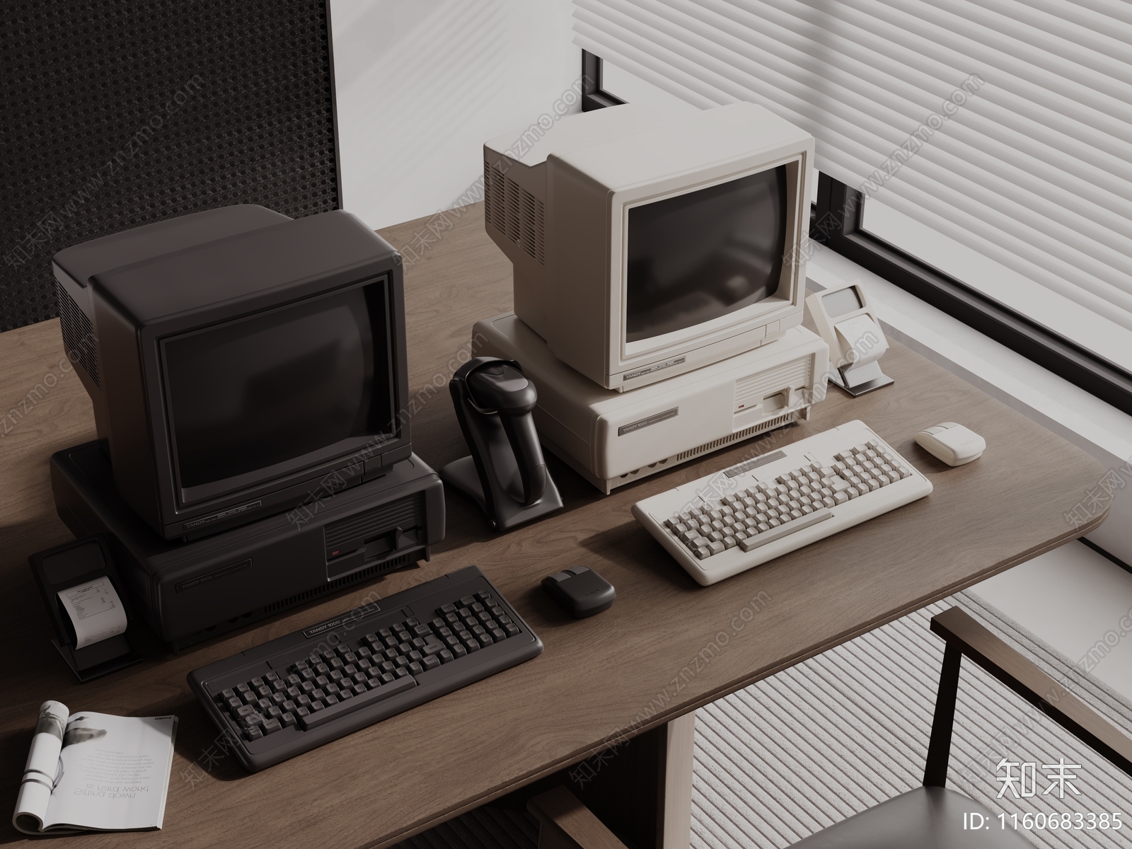 现代收银机3D模型下载【ID:1160683385】