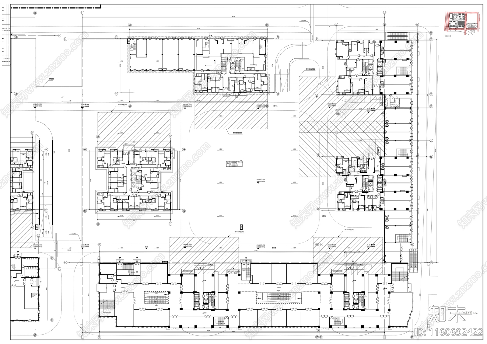 车库建筑图纸施工图下载【ID:1160692422】