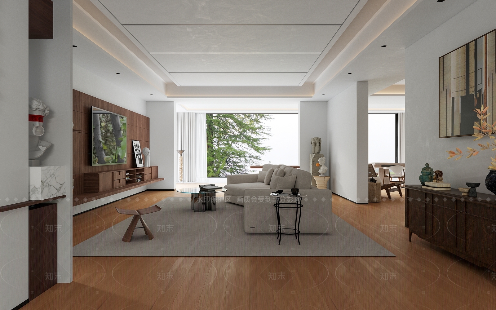 现代办公室3D模型下载【ID:1214591934】