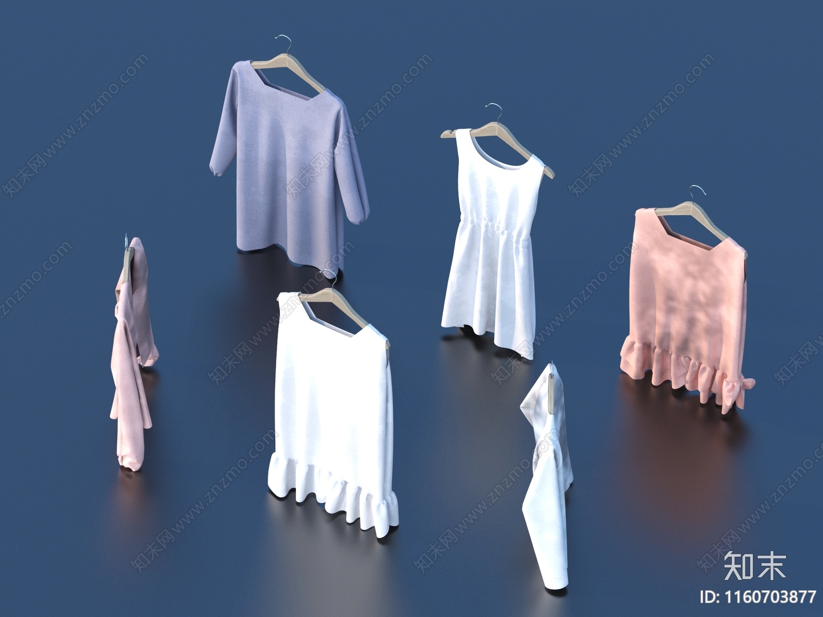 衣服3D模型下载【ID:1160703877】