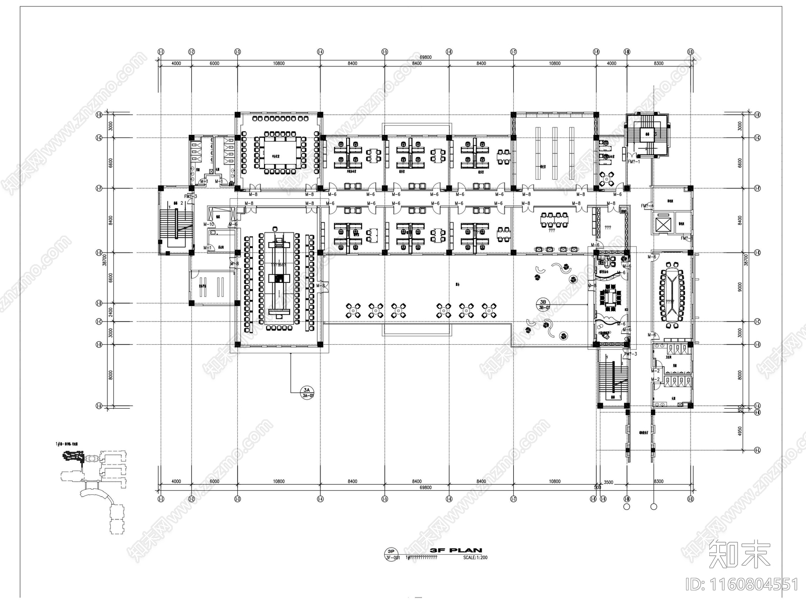 职业高中图书馆行政楼装cad施工图下载【ID:1160804551】
