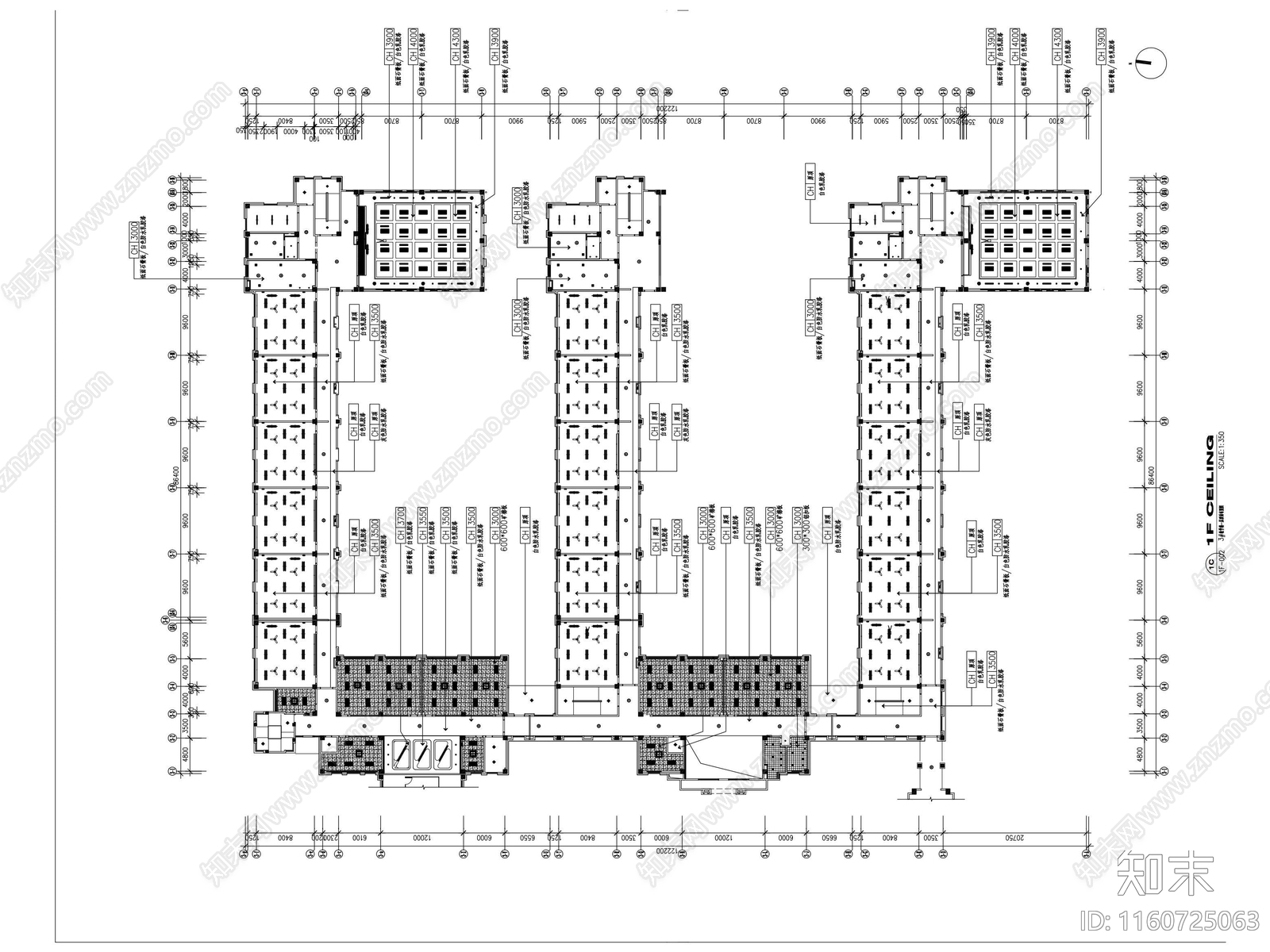 职业高中教学楼装cad施工图下载【ID:1160725063】