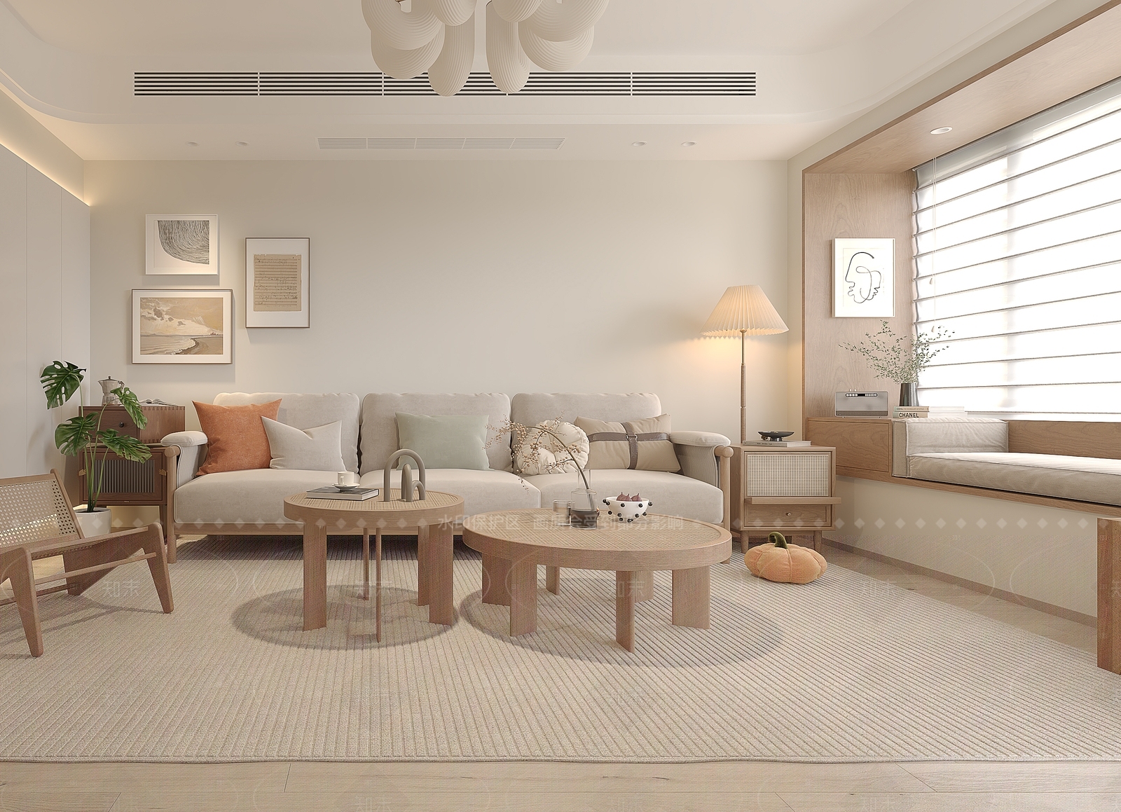 现代玄关3D模型下载【ID:1214592326】