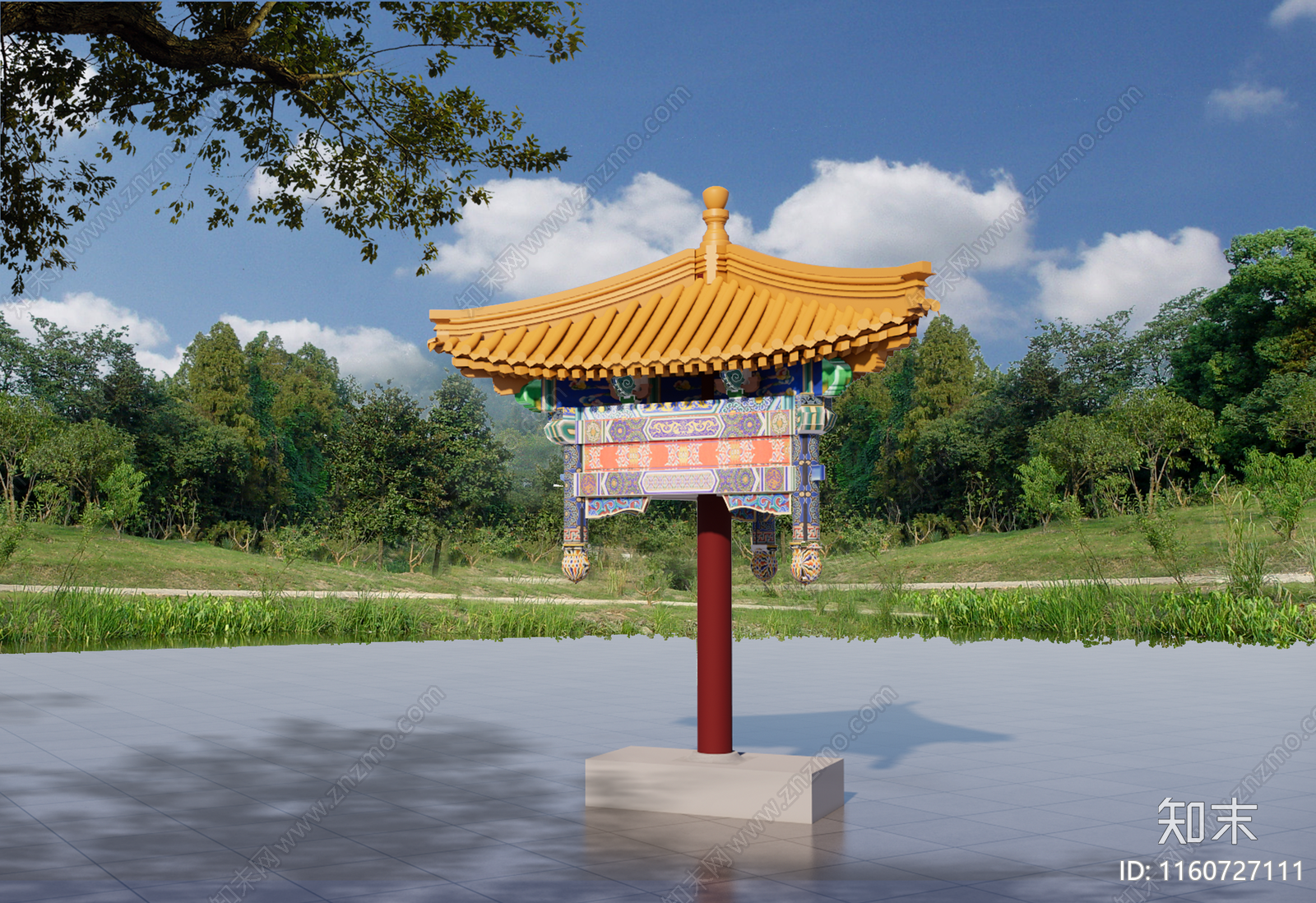 三角亭子施工图下载【ID:1160727111】