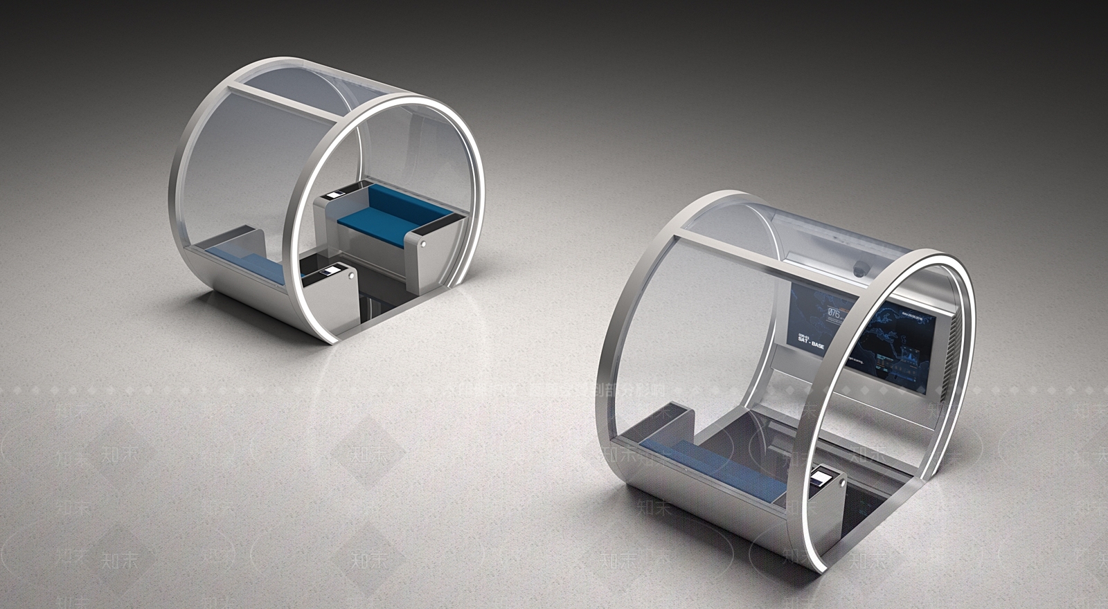 现代VR洽谈椅3D模型下载【ID:1160730368】