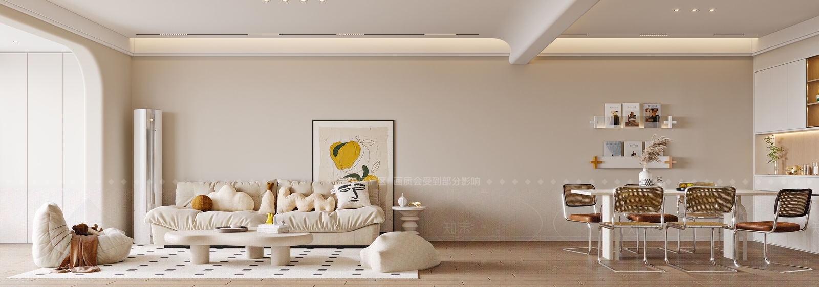 现代玄关3D模型下载【ID:1214592689】
