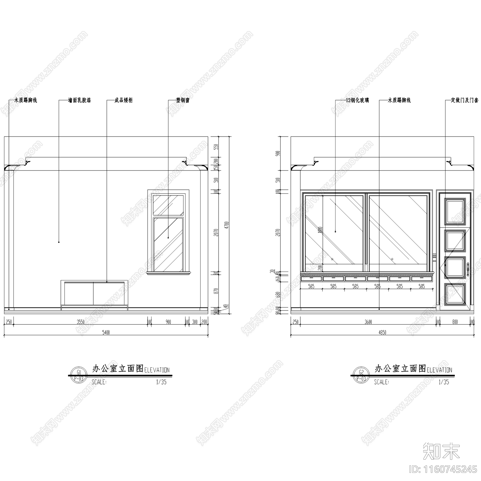 欧式简欧香山合苑售楼处室内工装cad施工图下载【ID:1160745245】