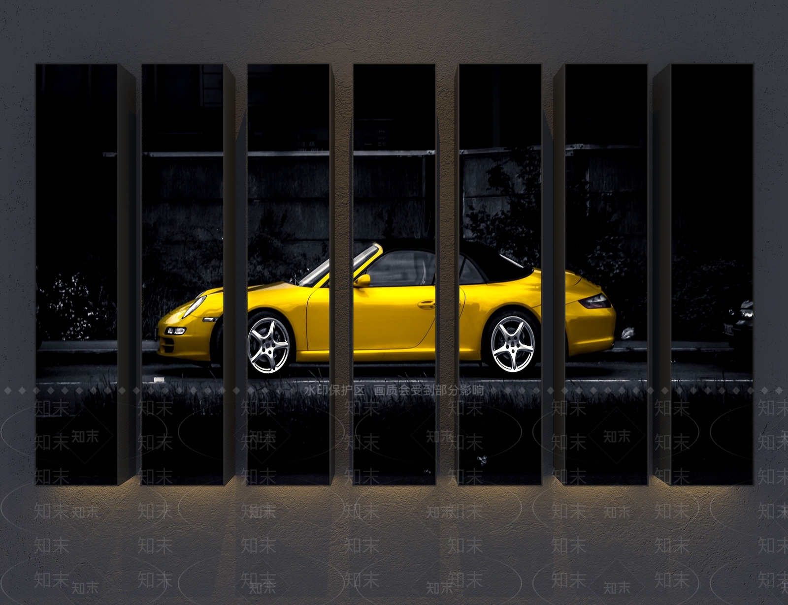 现代汽车广告灯箱3D模型下载【ID:1160756236】